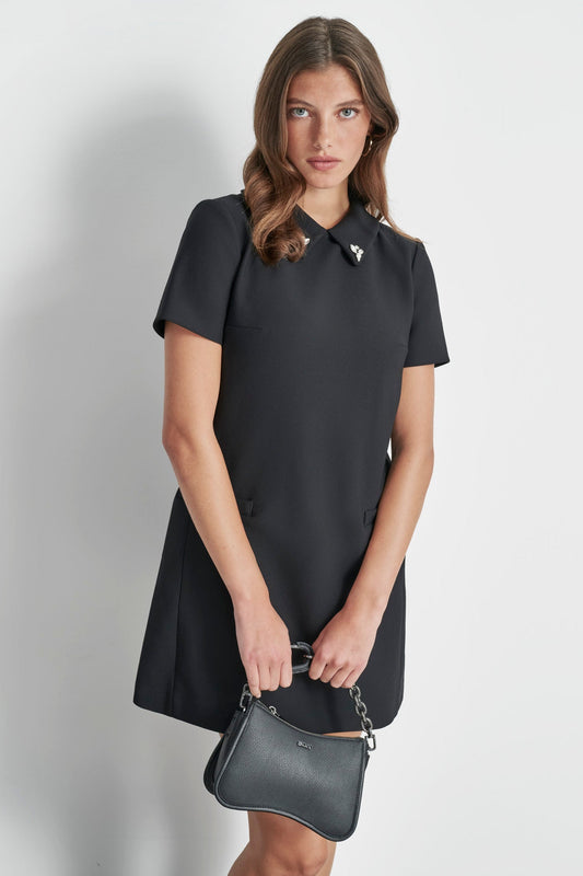 SMALL SLEEVE SHORT DRESS