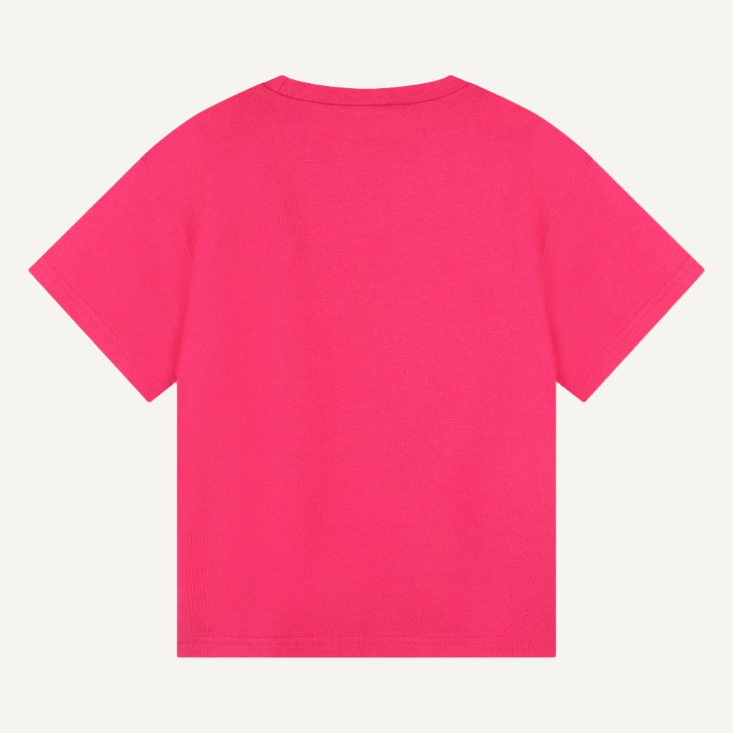 SMALL SLEEVE CREW NECK TEE WITH LOGO