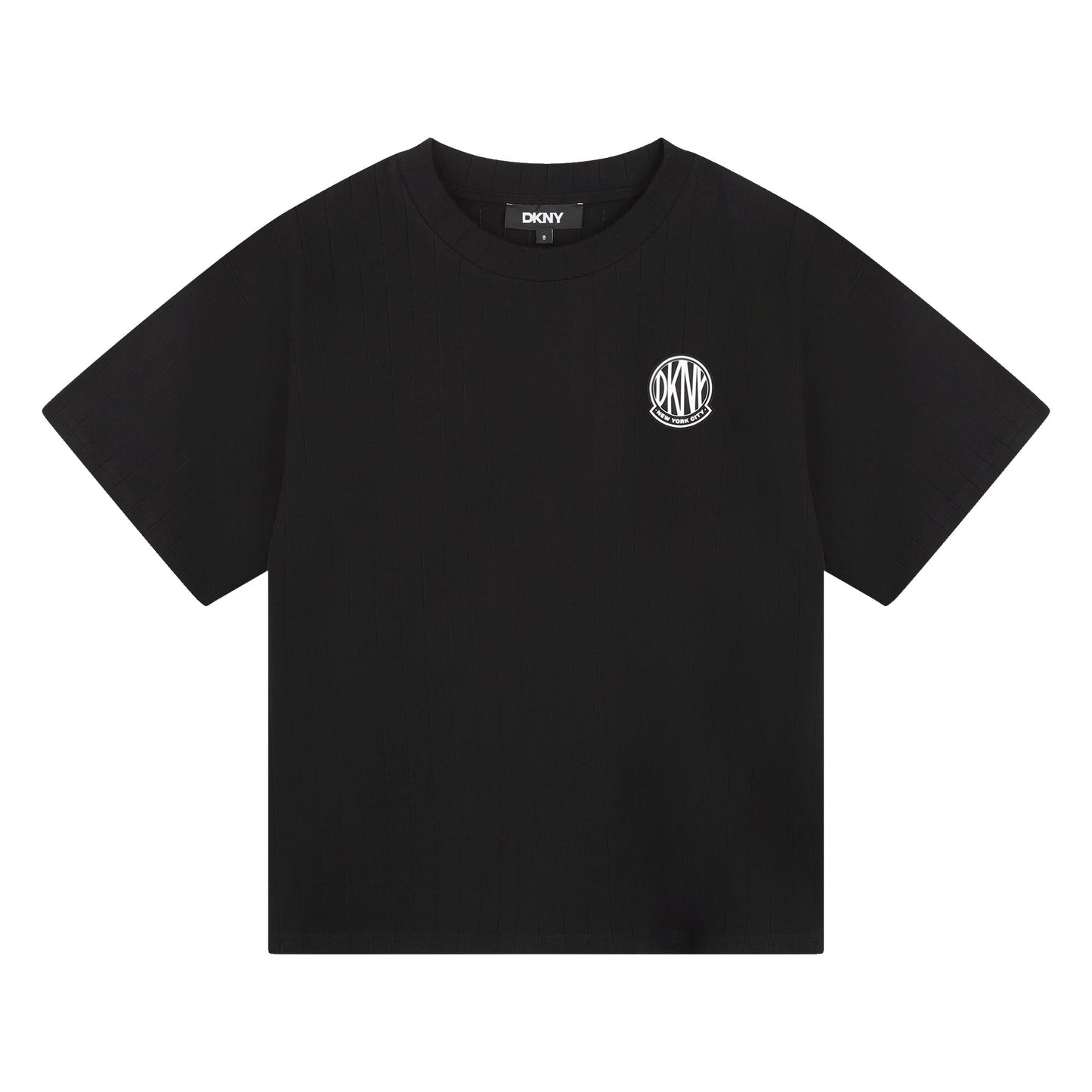 SMALL SLEEVE CREW NECK TEE WITH LOGO