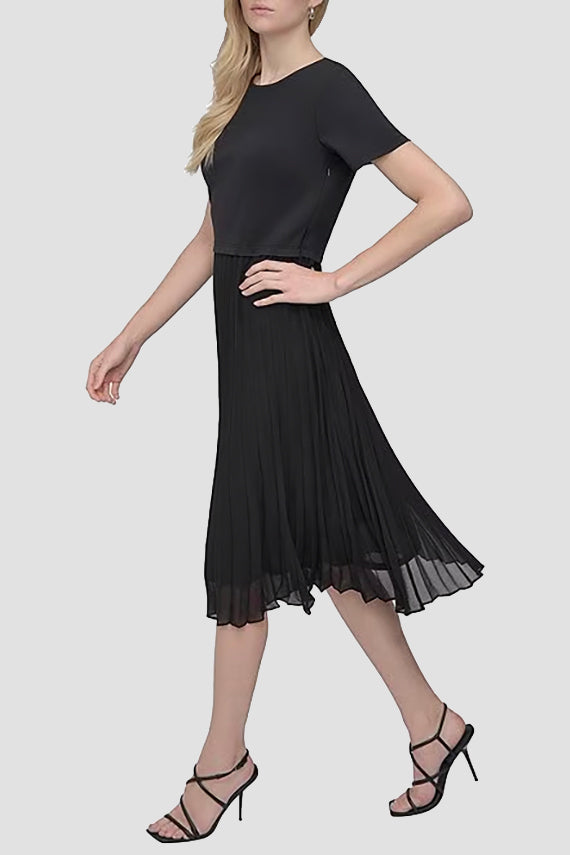 SHORT SLEEVE ROUND NECK TOP