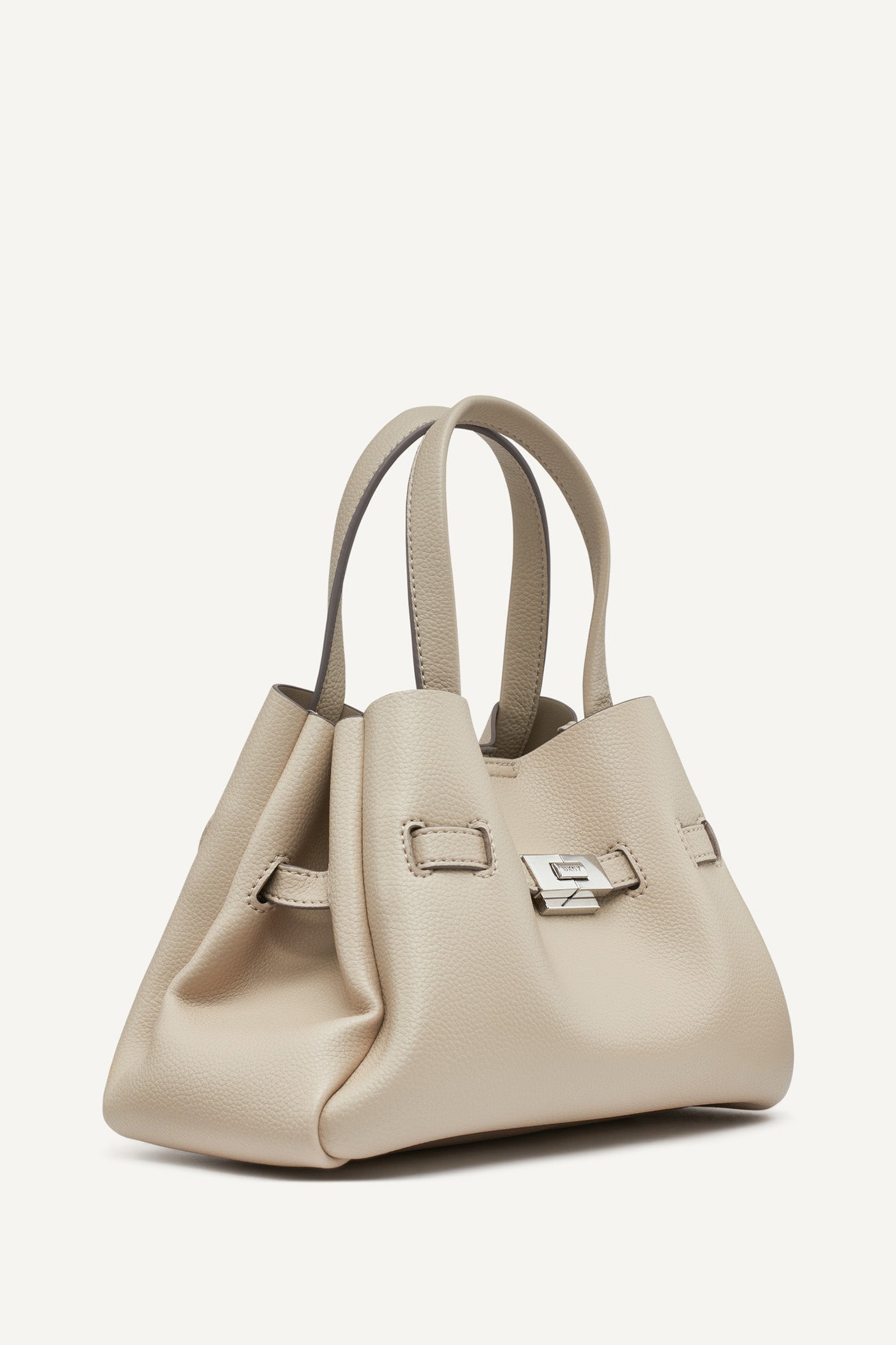 DKNY BRYAR LARGE SATCHEL BAG BROWN