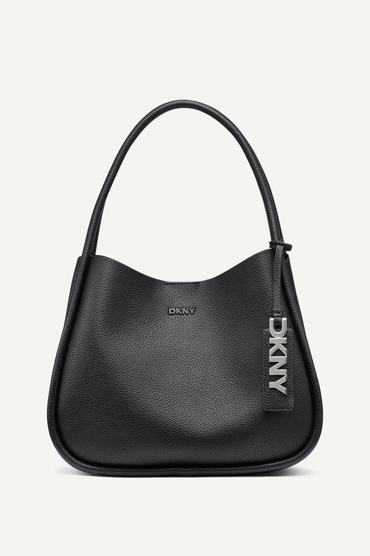 DKNY CAPRI LARGE HOBO BAG BLACK