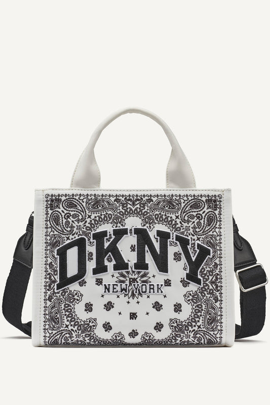 DKNY HADLEE SMALL TOTE BAG WHITE