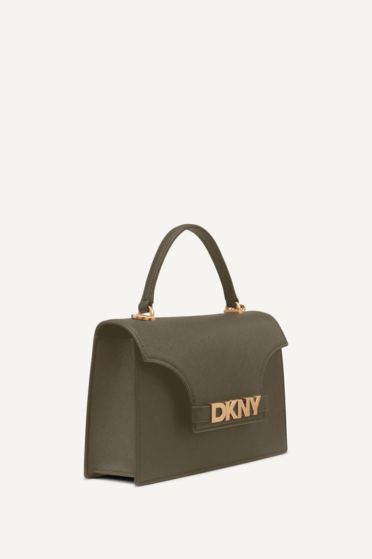 AVRIL TOP HANDLE FLAP SATCHEL