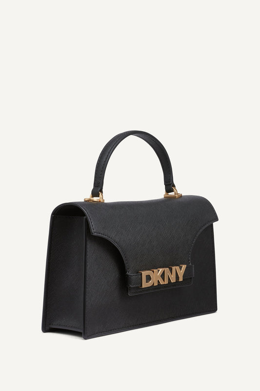 AVRIL TOP HANDLE MEDIUM FLAP CROSSBODY BAG