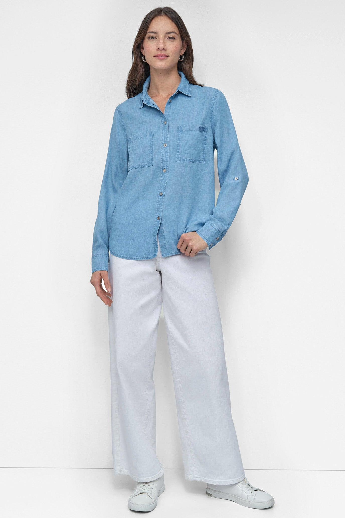 BUTTON FRONT SHIRT