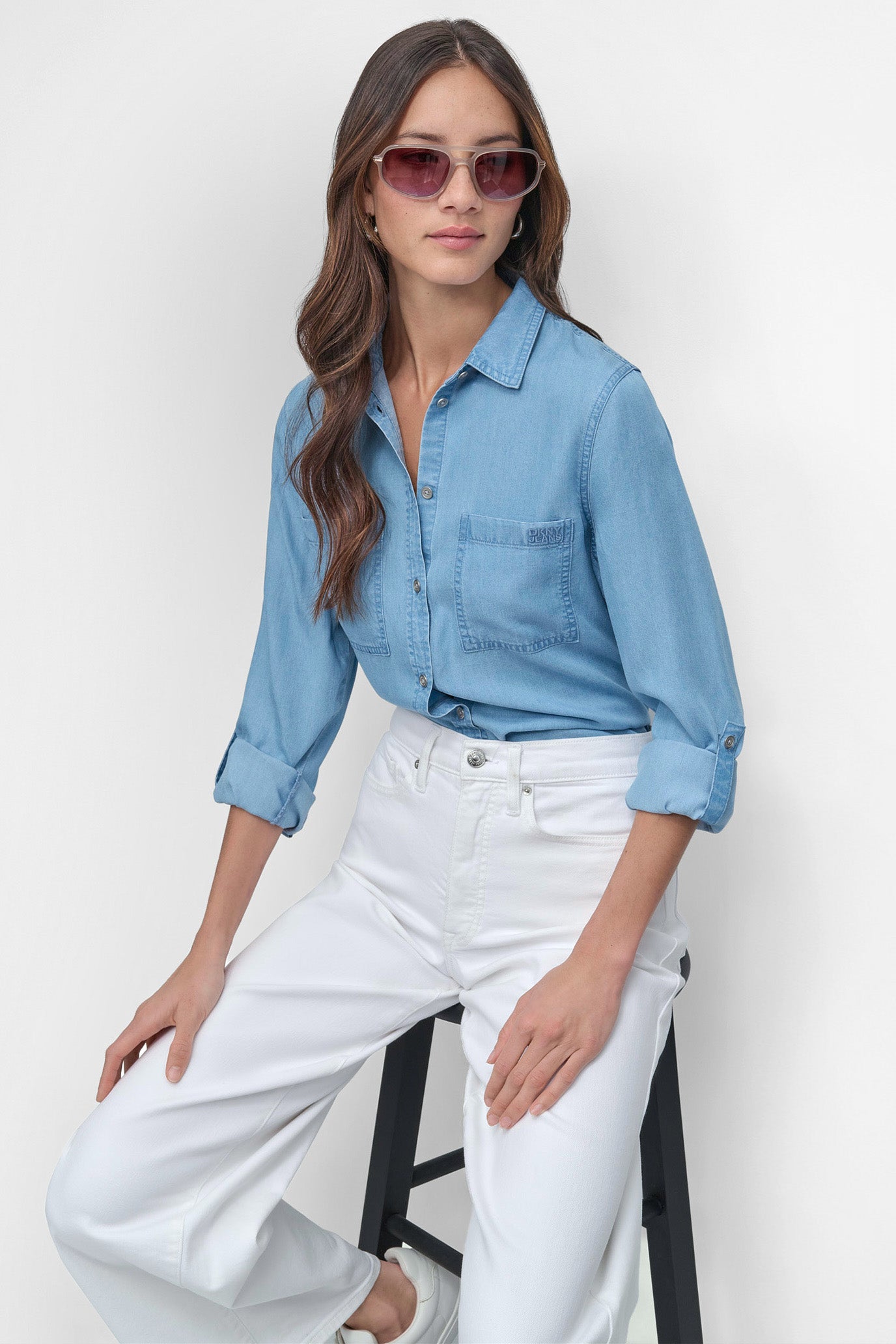 BUTTON FRONT SHIRT