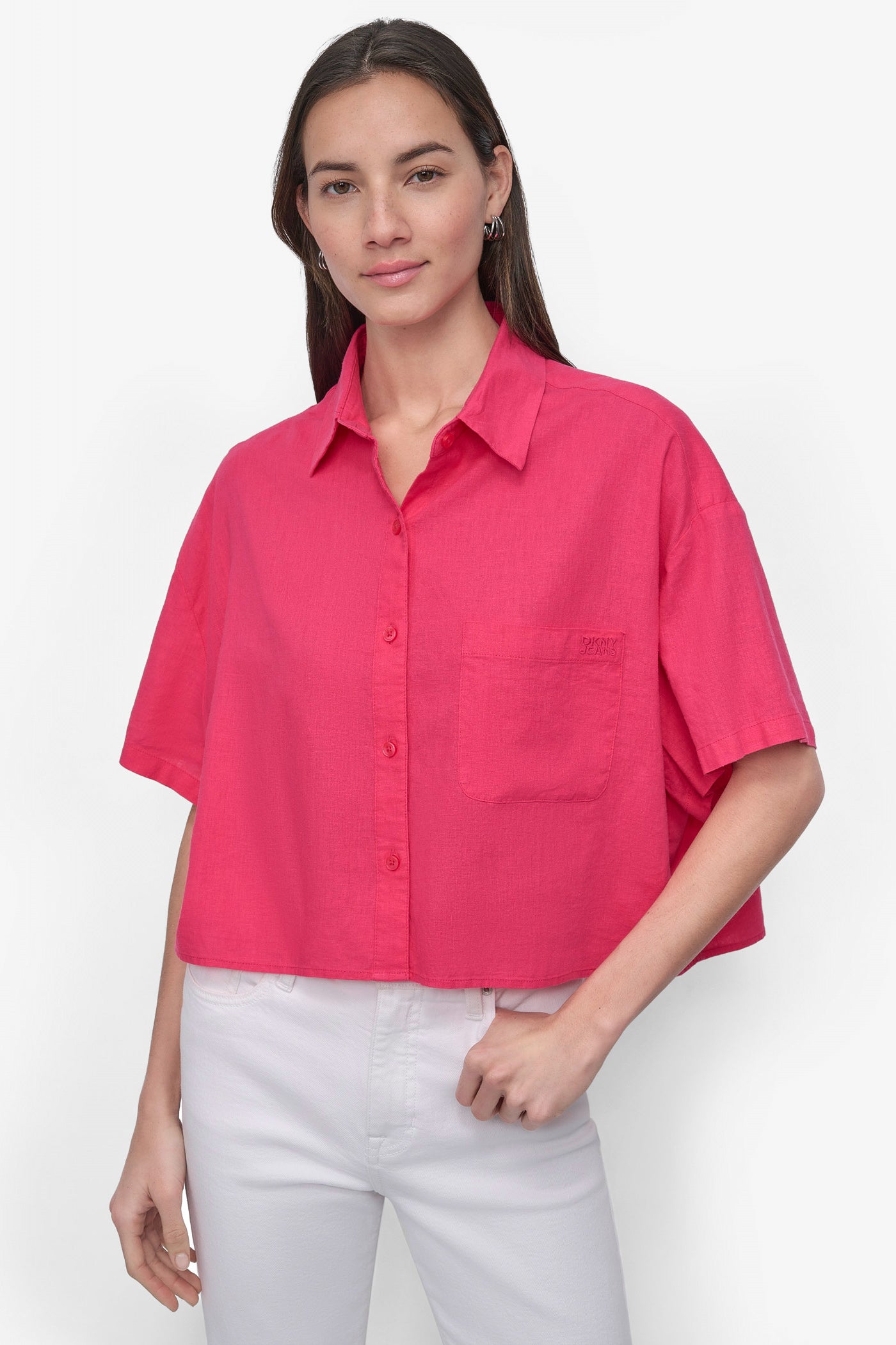 OVERSIZED CROPPED SHIRT
