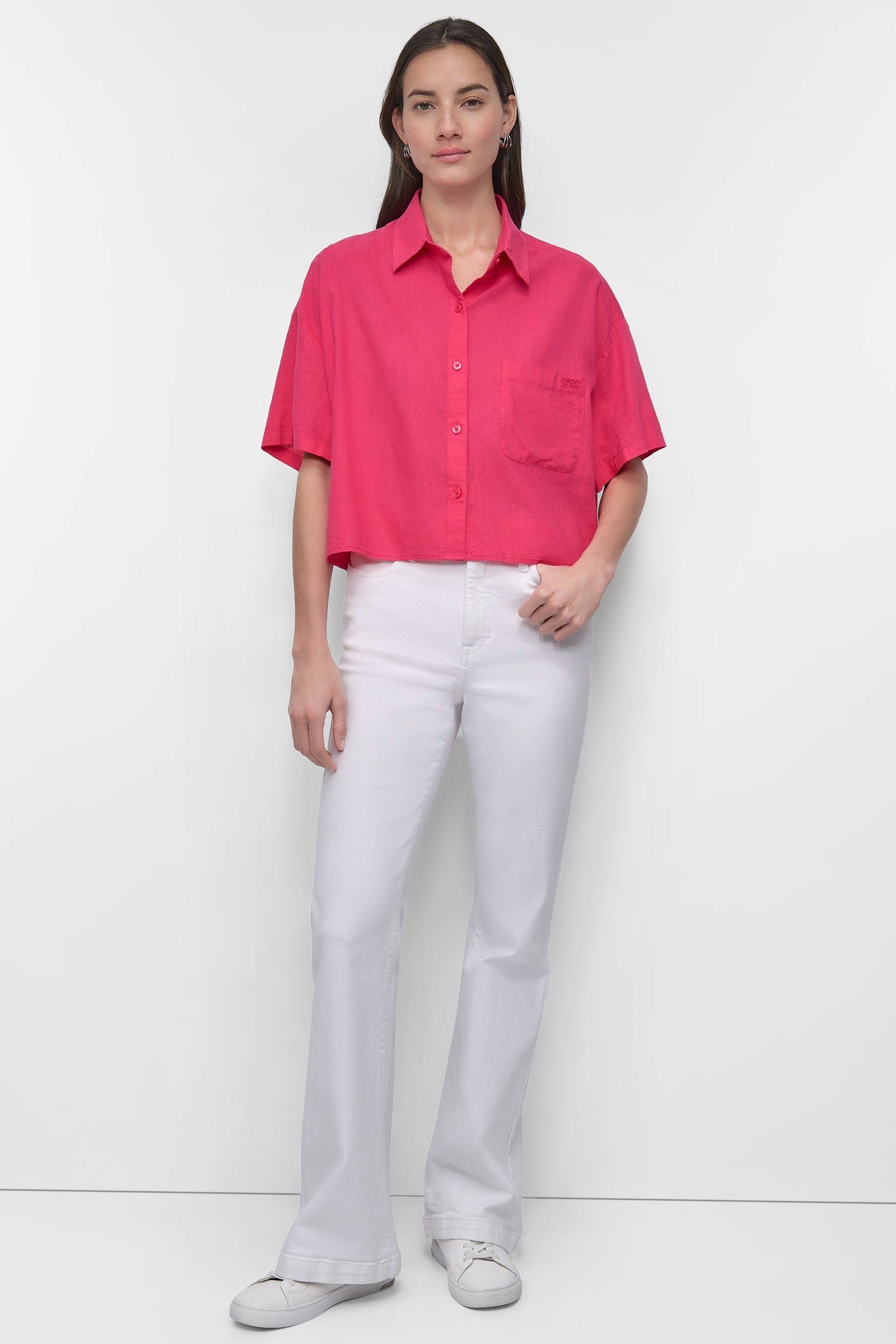 OVERSIZED CROPPED SHIRT