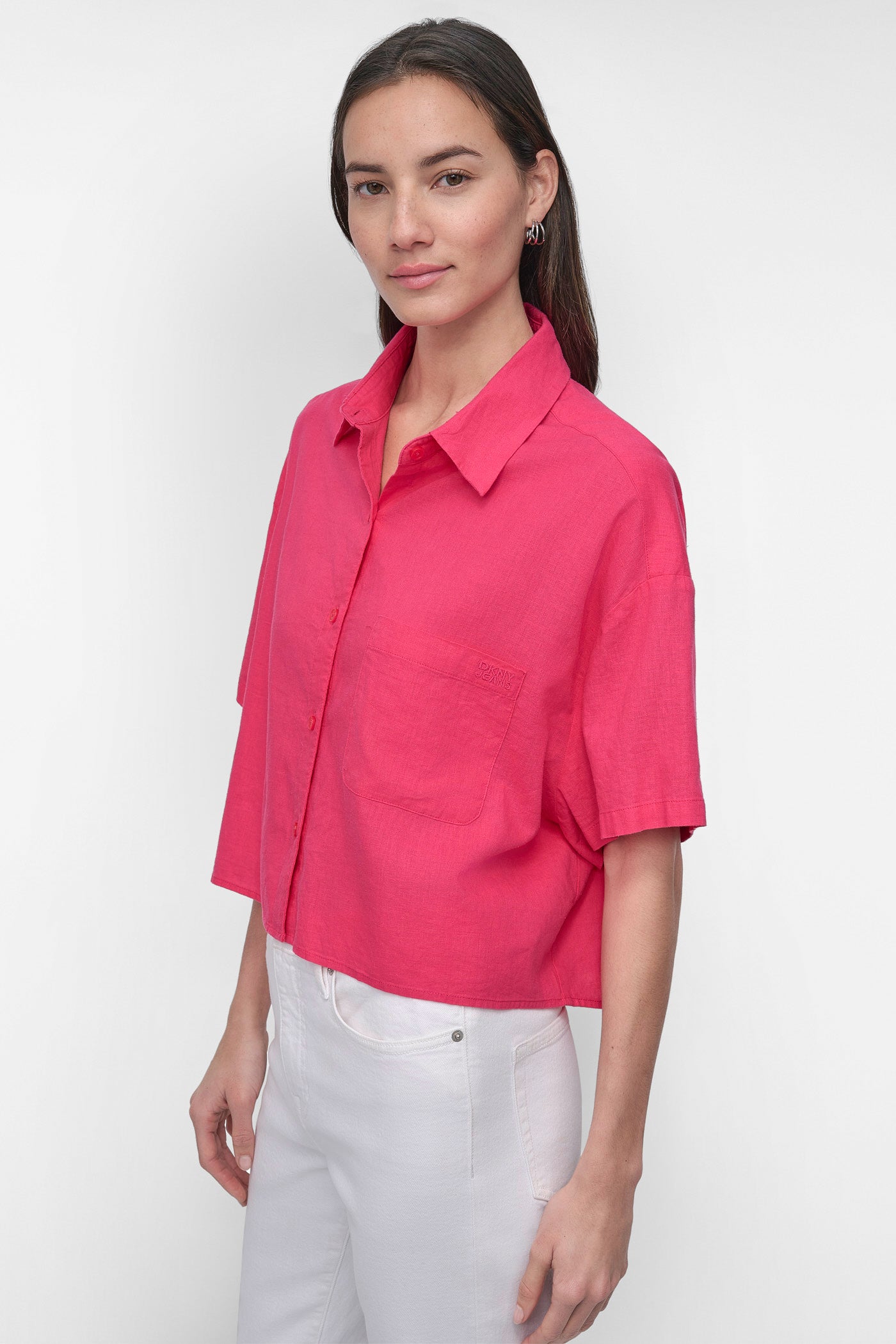 OVERSIZED CROPPED SHIRT