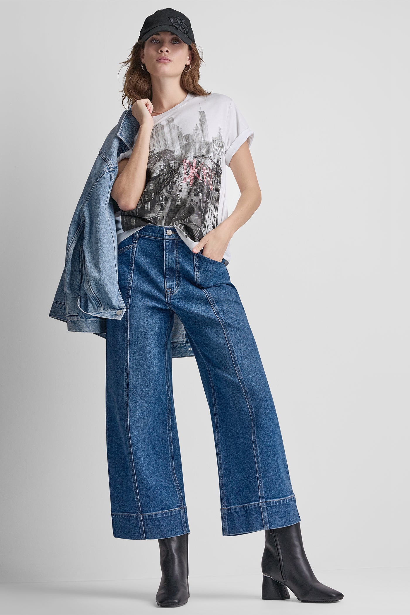 DKNY NEW YORK STACKED