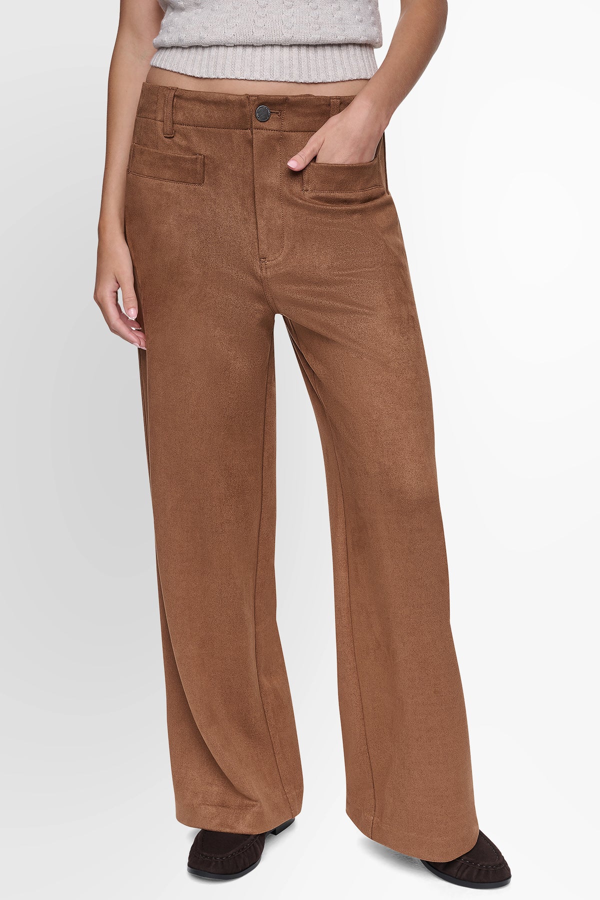 HIGH RISE CROPPED WIDE LEG
