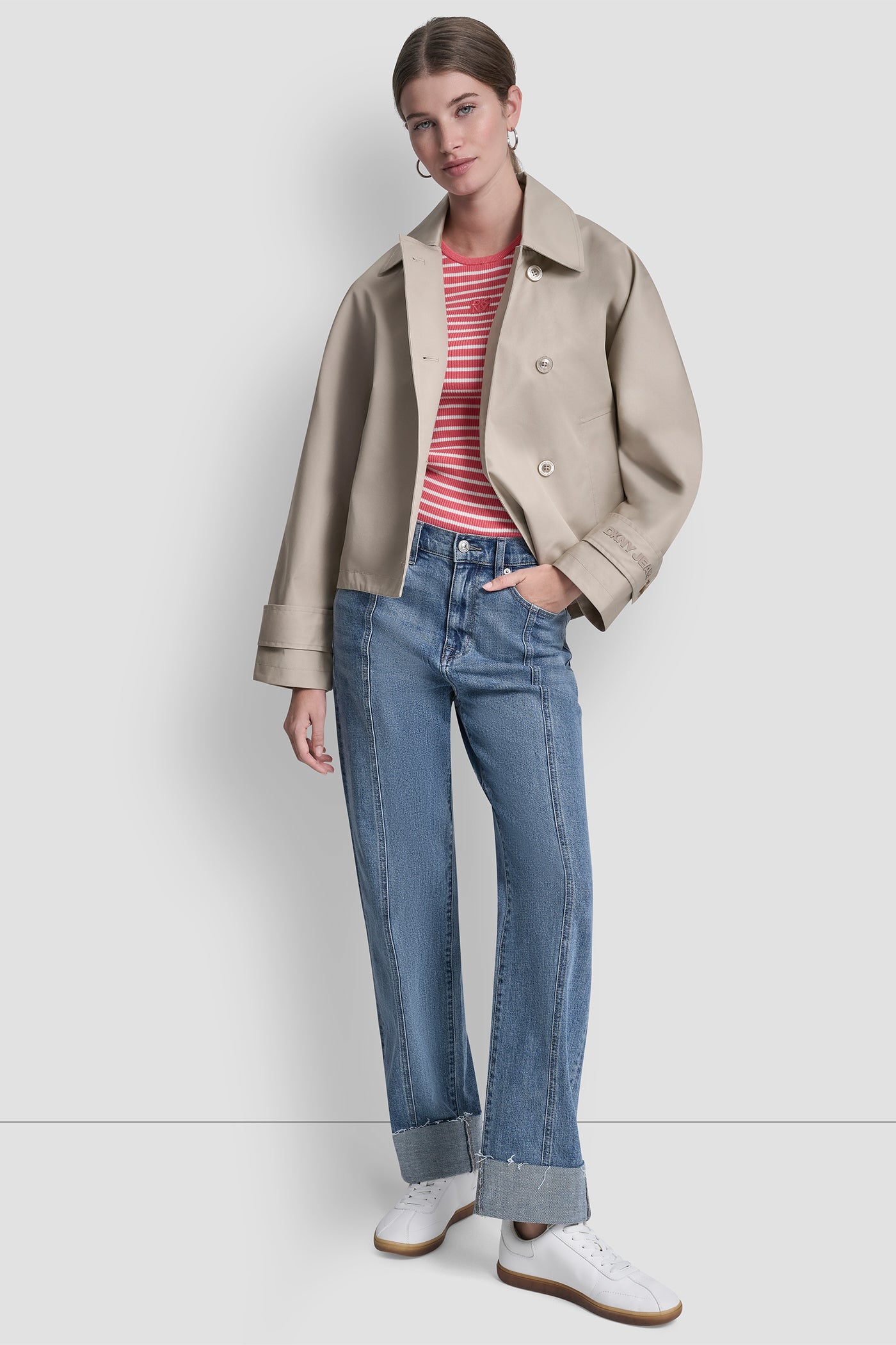 SHORT SINGLE BREASTED JACKET