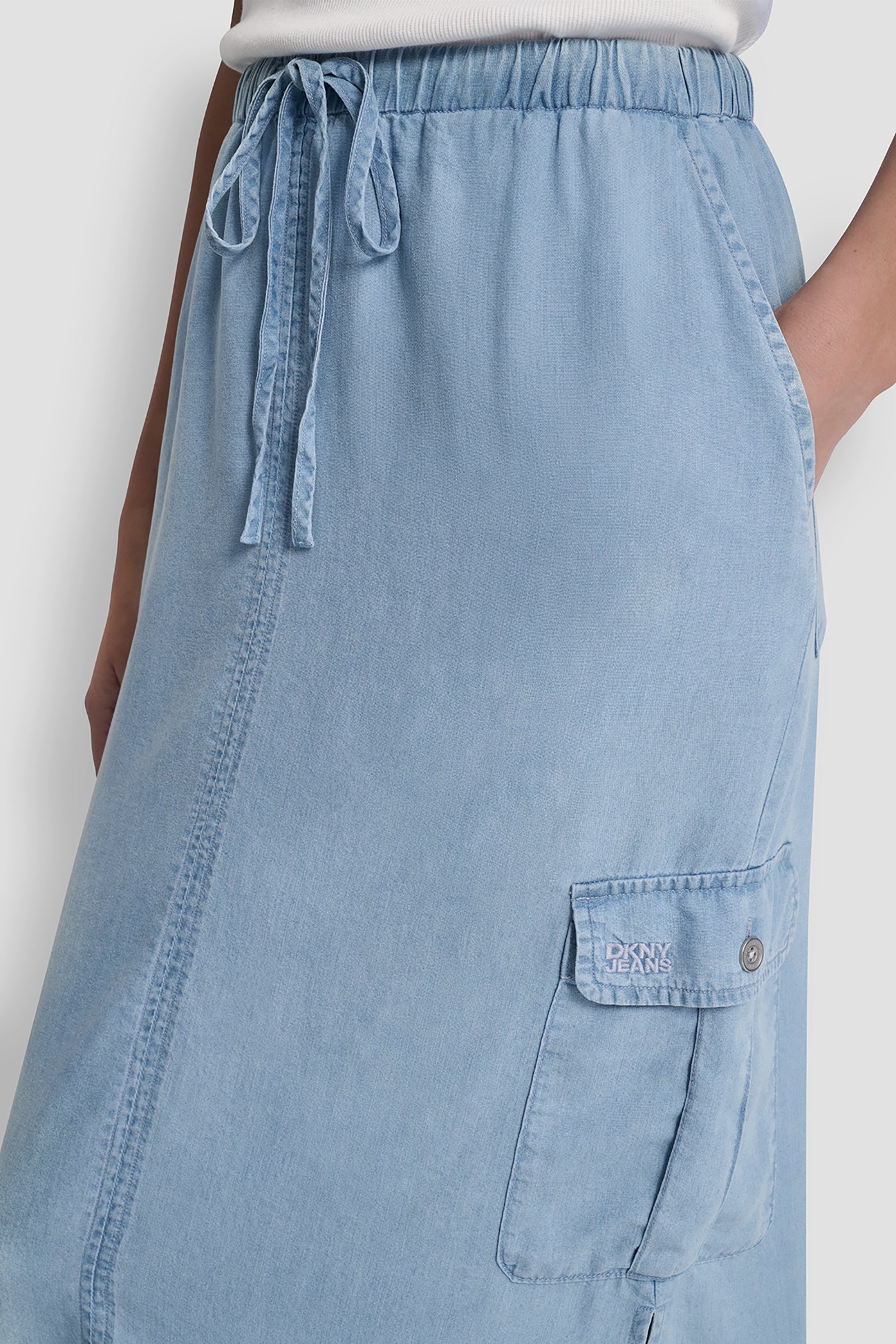 GARMENT DYE TIE WAIST