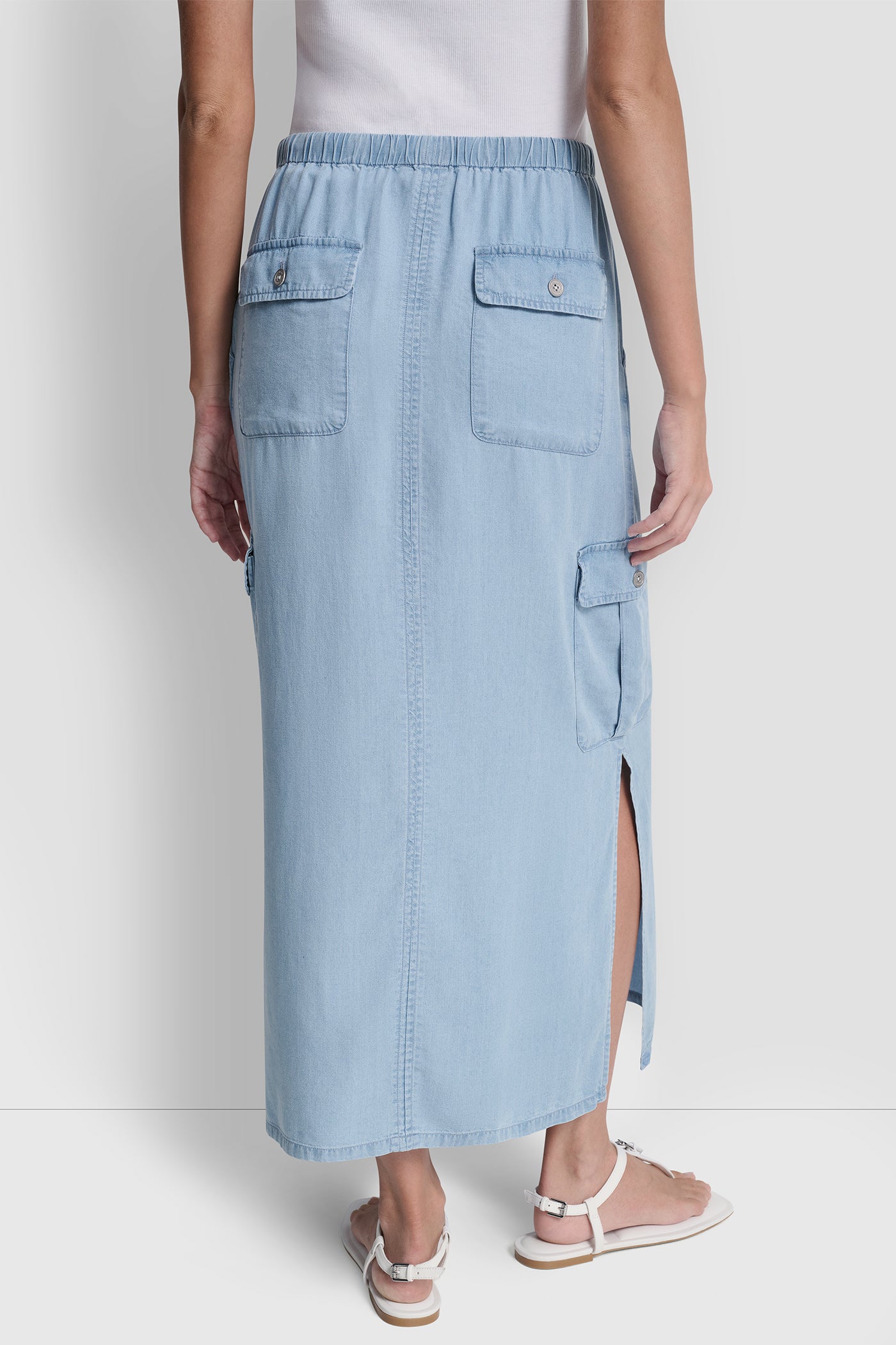 GARMENT DYE TIE WAIST