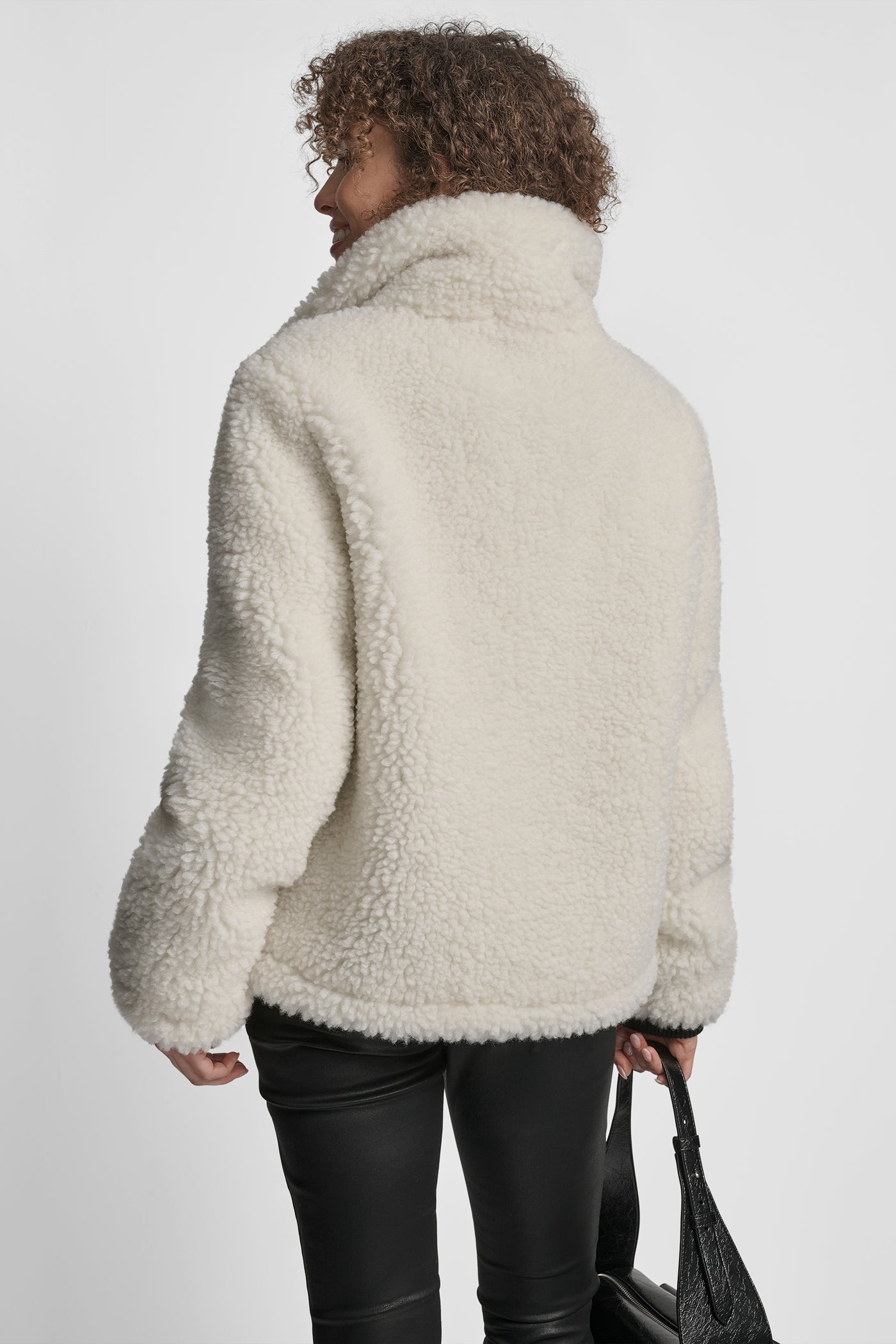 ZIP SHERPA JACKET BU