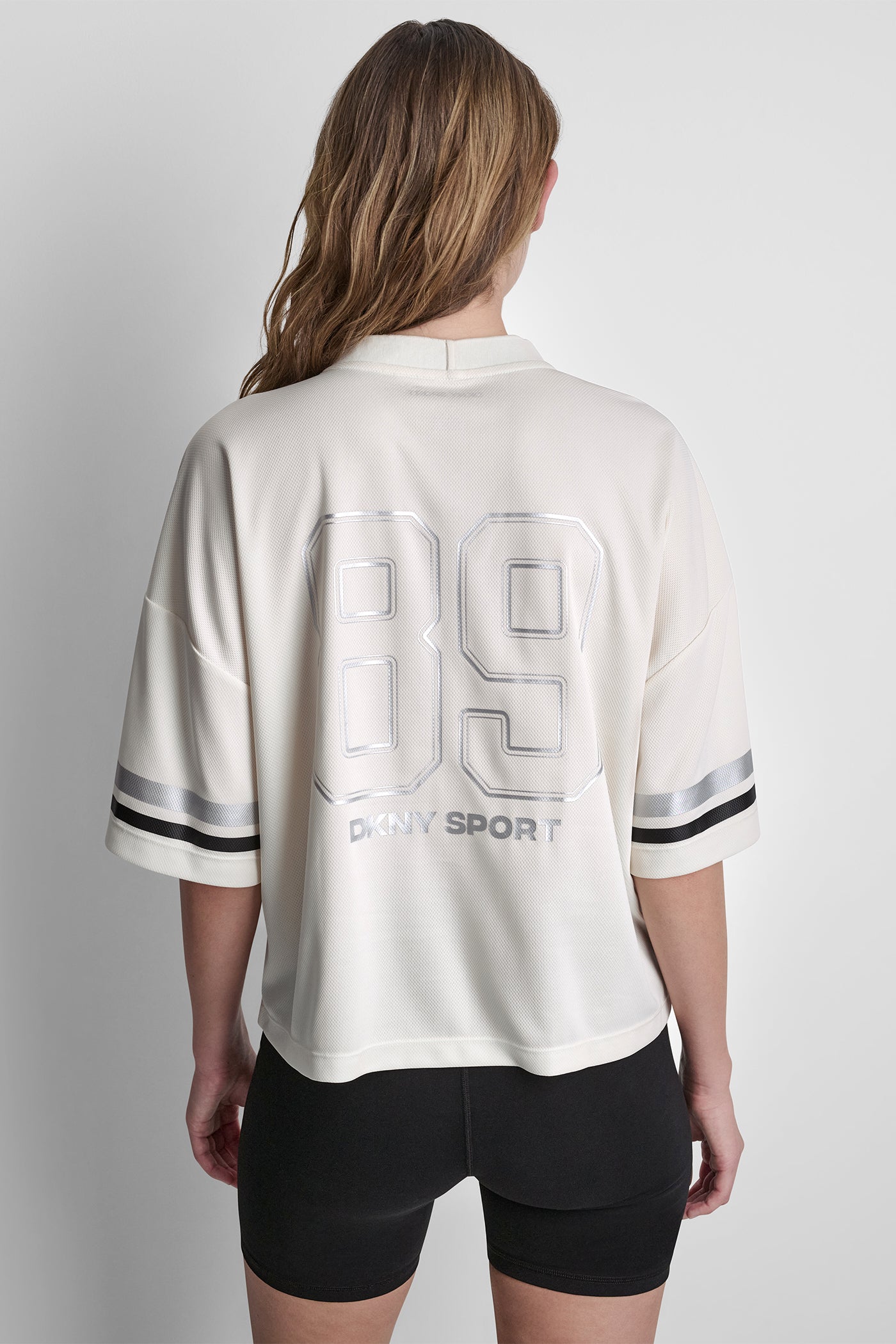 MESH CRYSTAL LOGO JERSEY