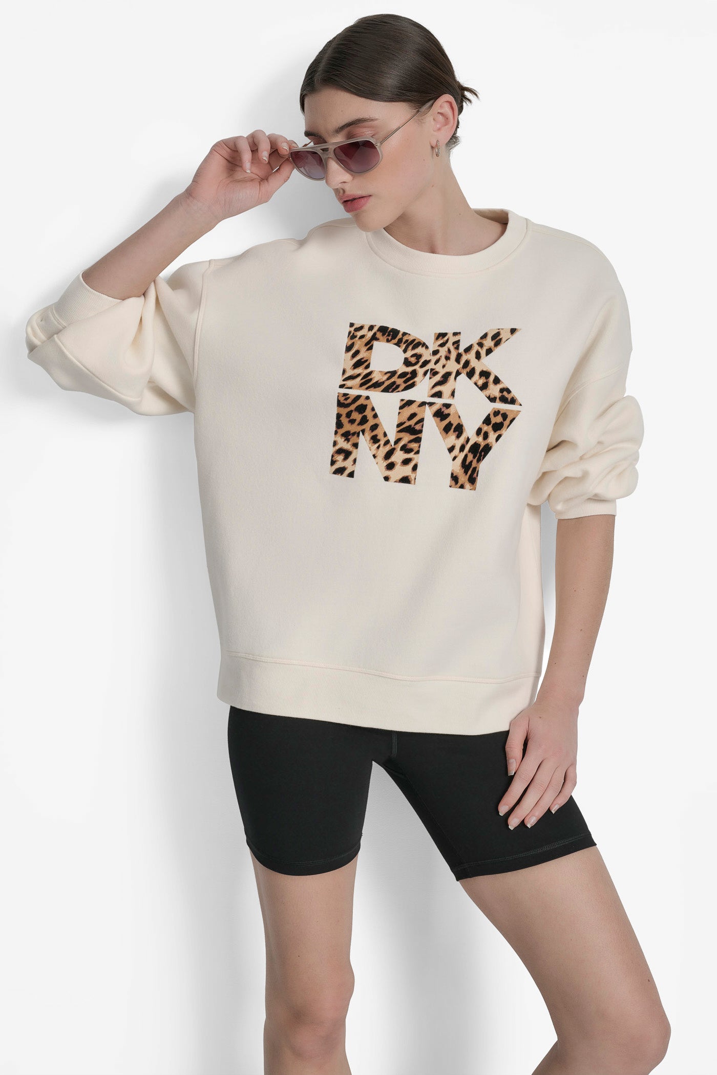 ANIMAL PRINT SWEATSHIRT