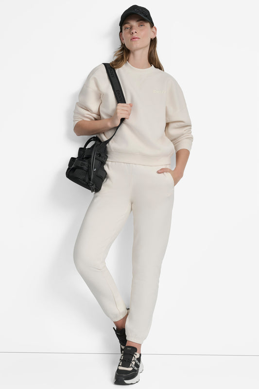 DKNY LOGO CREWNECK SWEATSHIRT