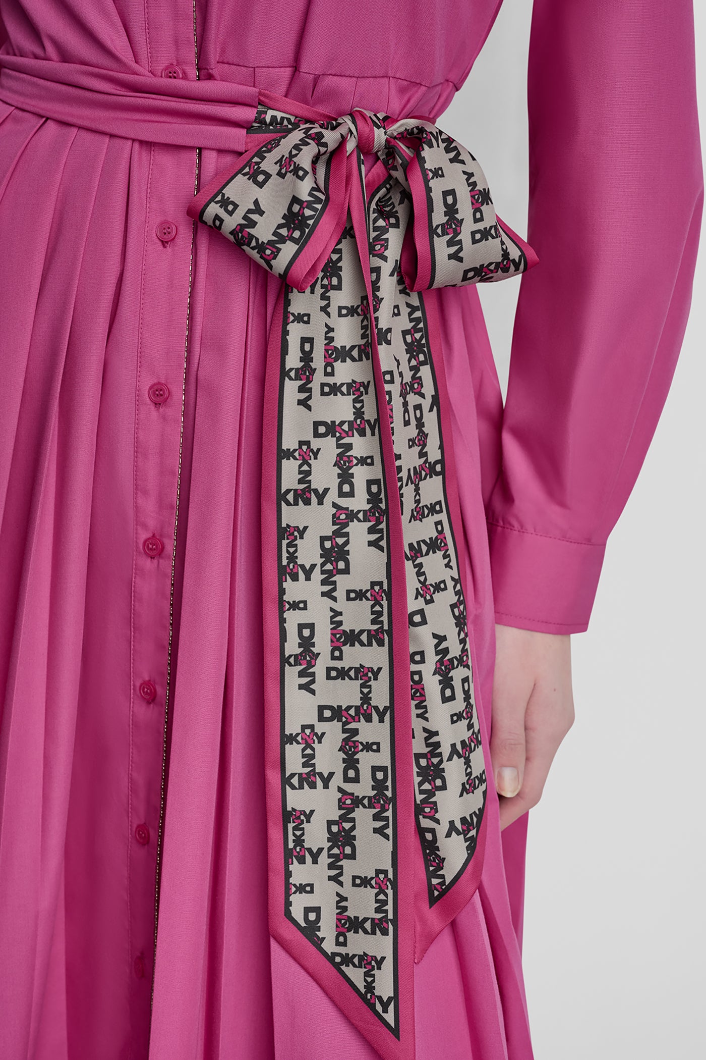 LONG SLEEVE WRAP DRESS