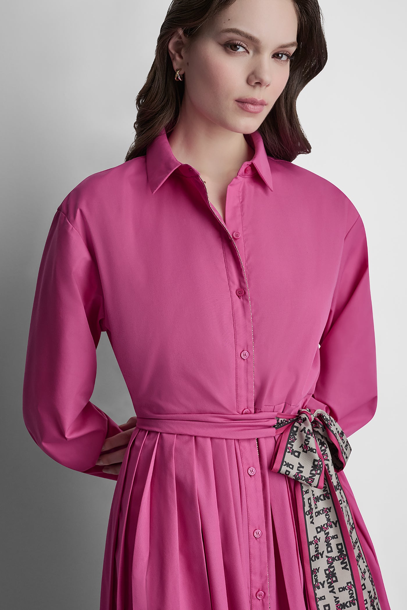 LONG SLEEVE WRAP DRESS