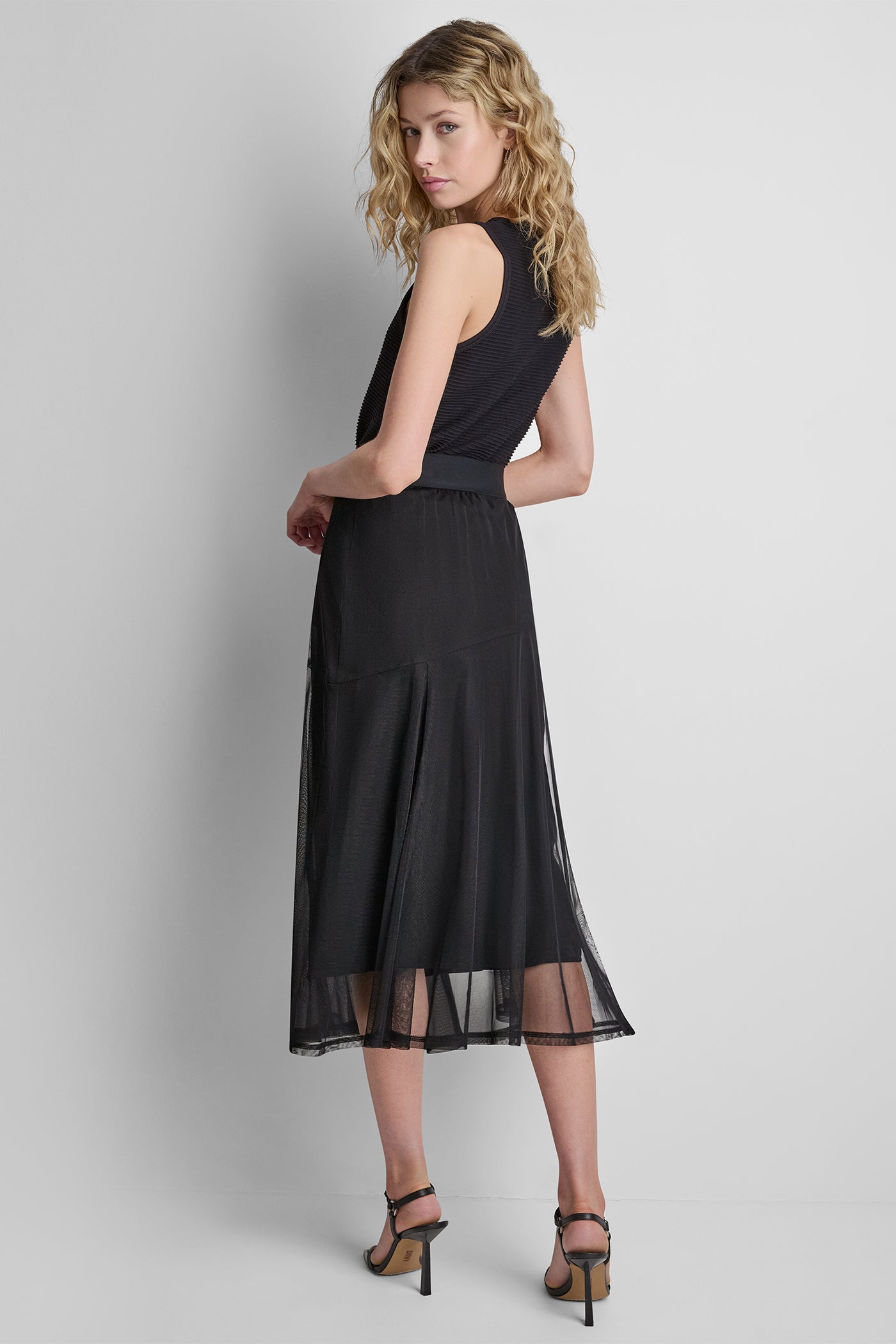 LAYERED MESH SKIRT