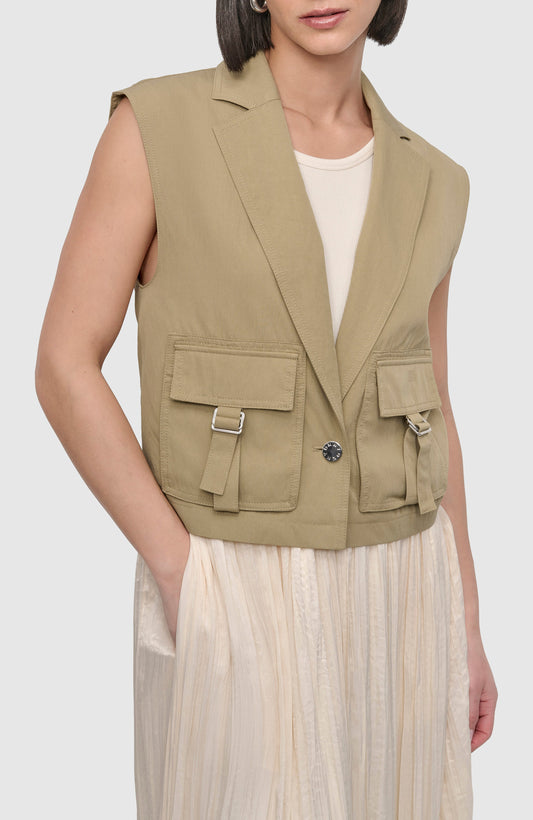 TUMBLE TWILL TANK CARGO
