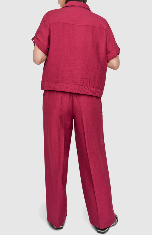 Short-Sleeved Overshirt