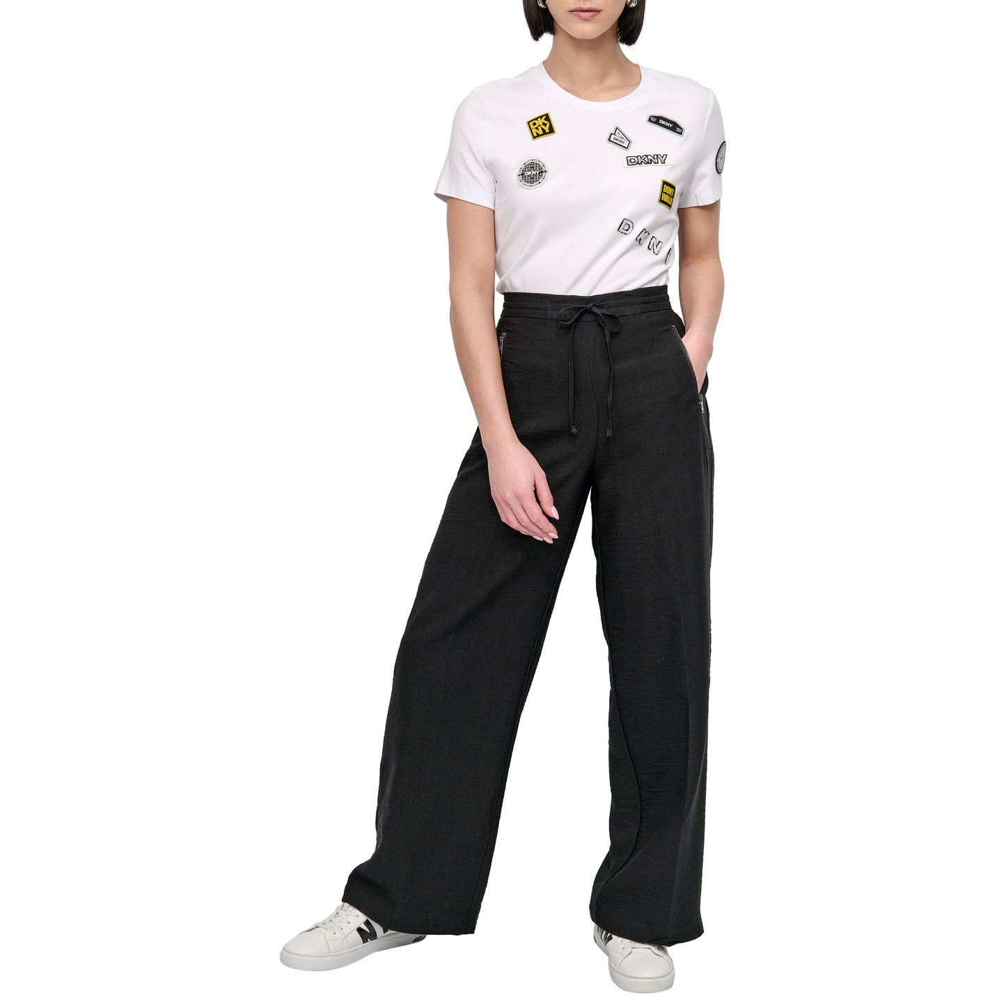 PULL ON DRAWSTRING PANTS