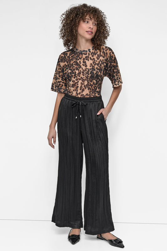 CRUSHED CREASE WIDE PANT