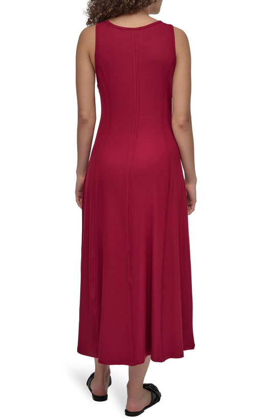 MAXI 2X2 RIB DRESS