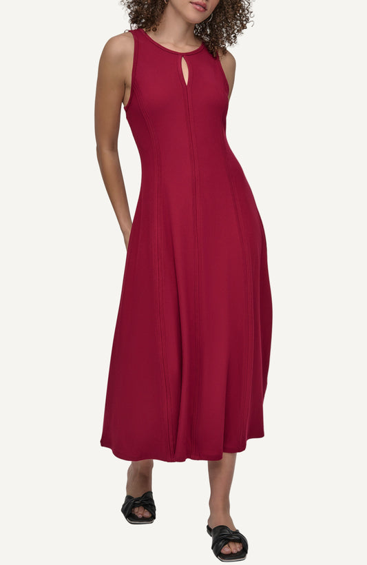 MAXI 2X2 RIB DRESS