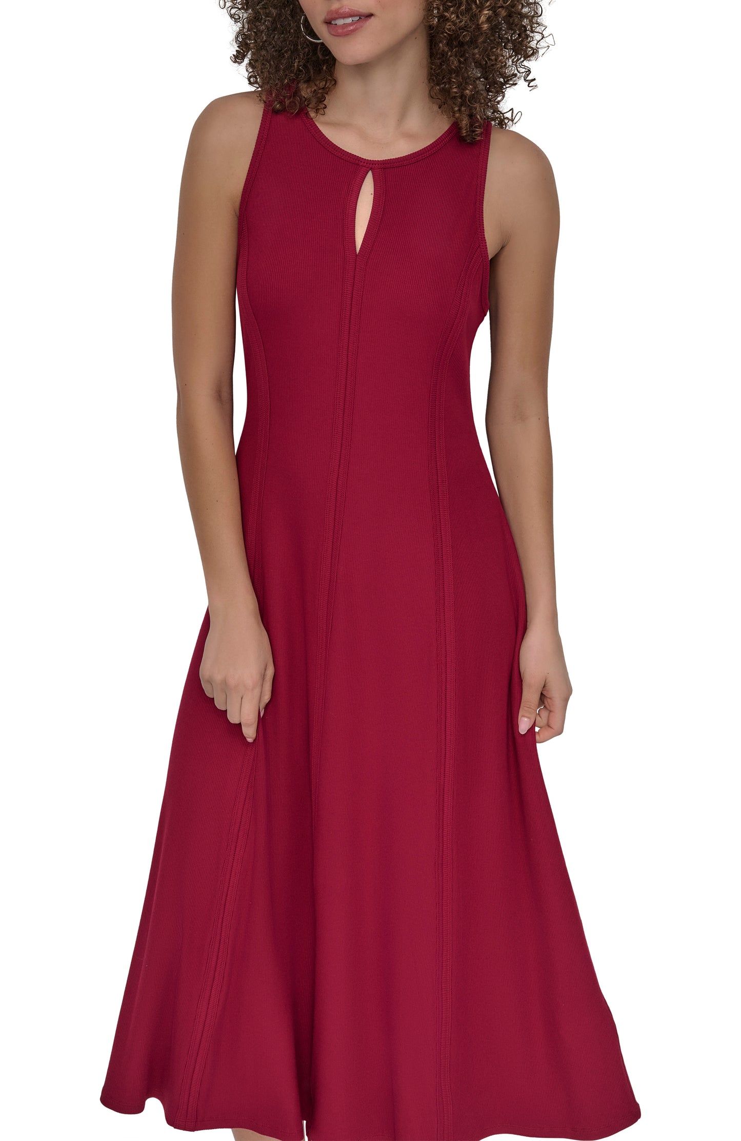 MAXI 2X2 RIB DRESS