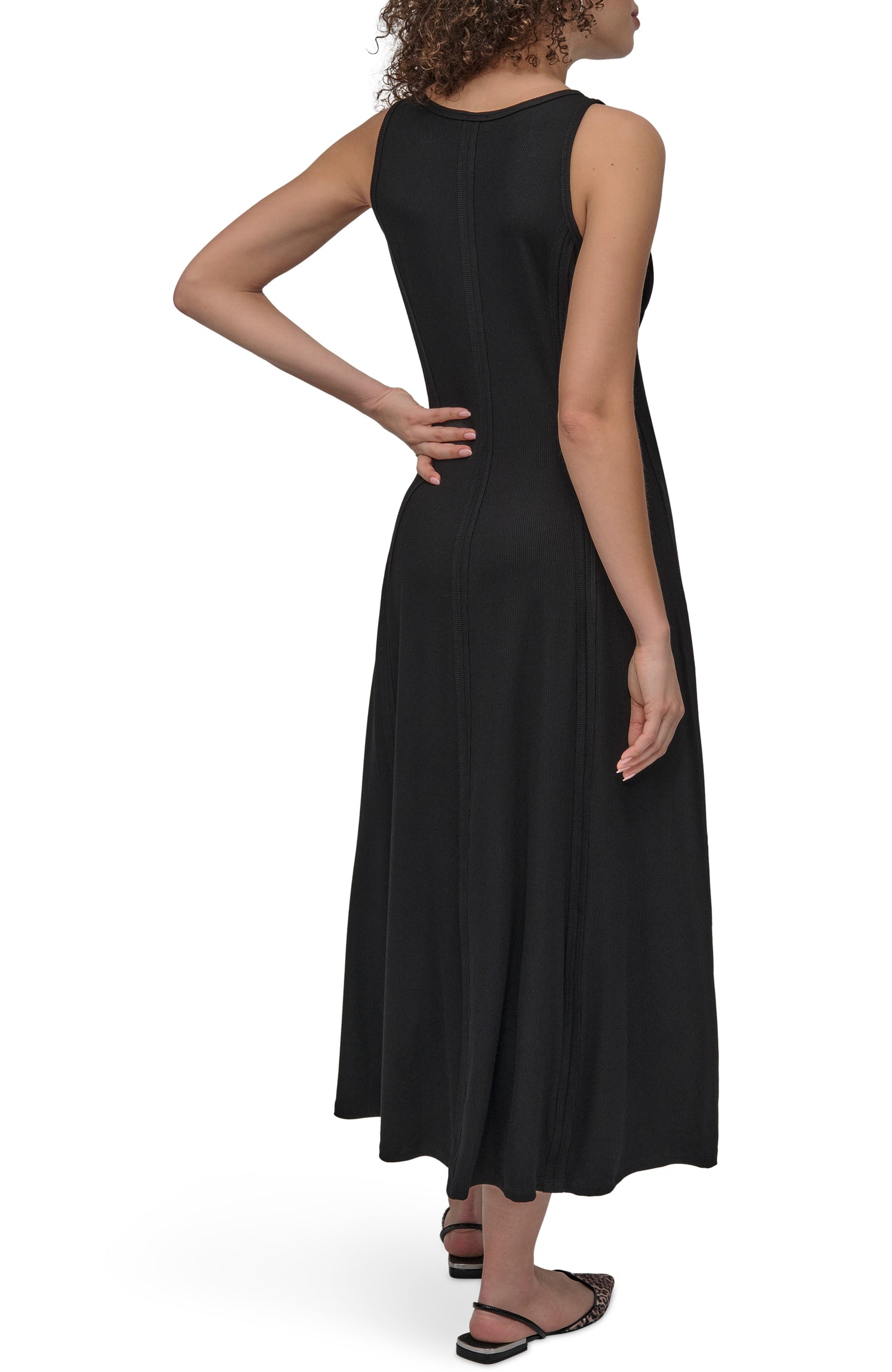 MAXI 2X2 RIB DRESS