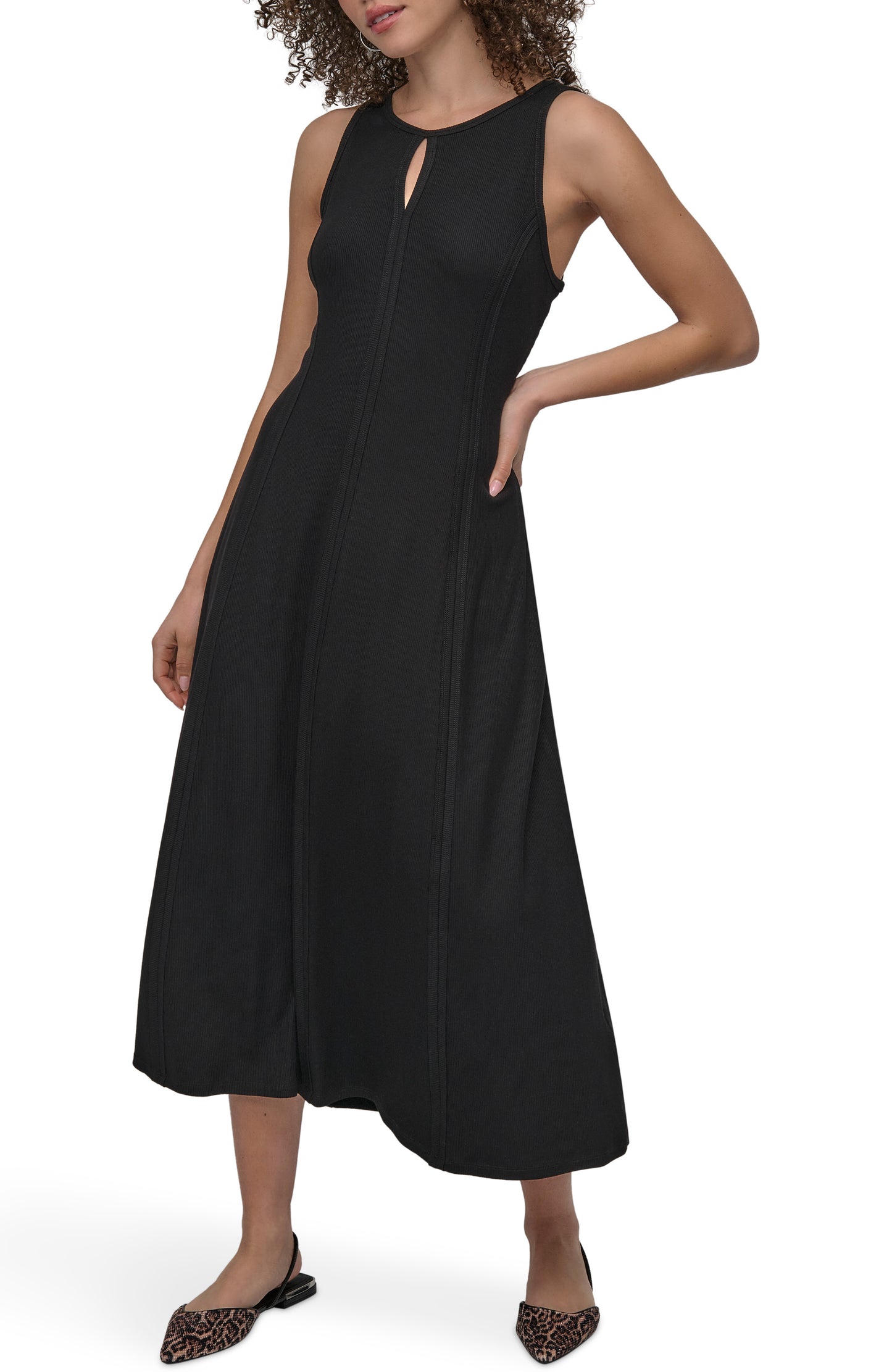 MAXI 2X2 RIB DRESS