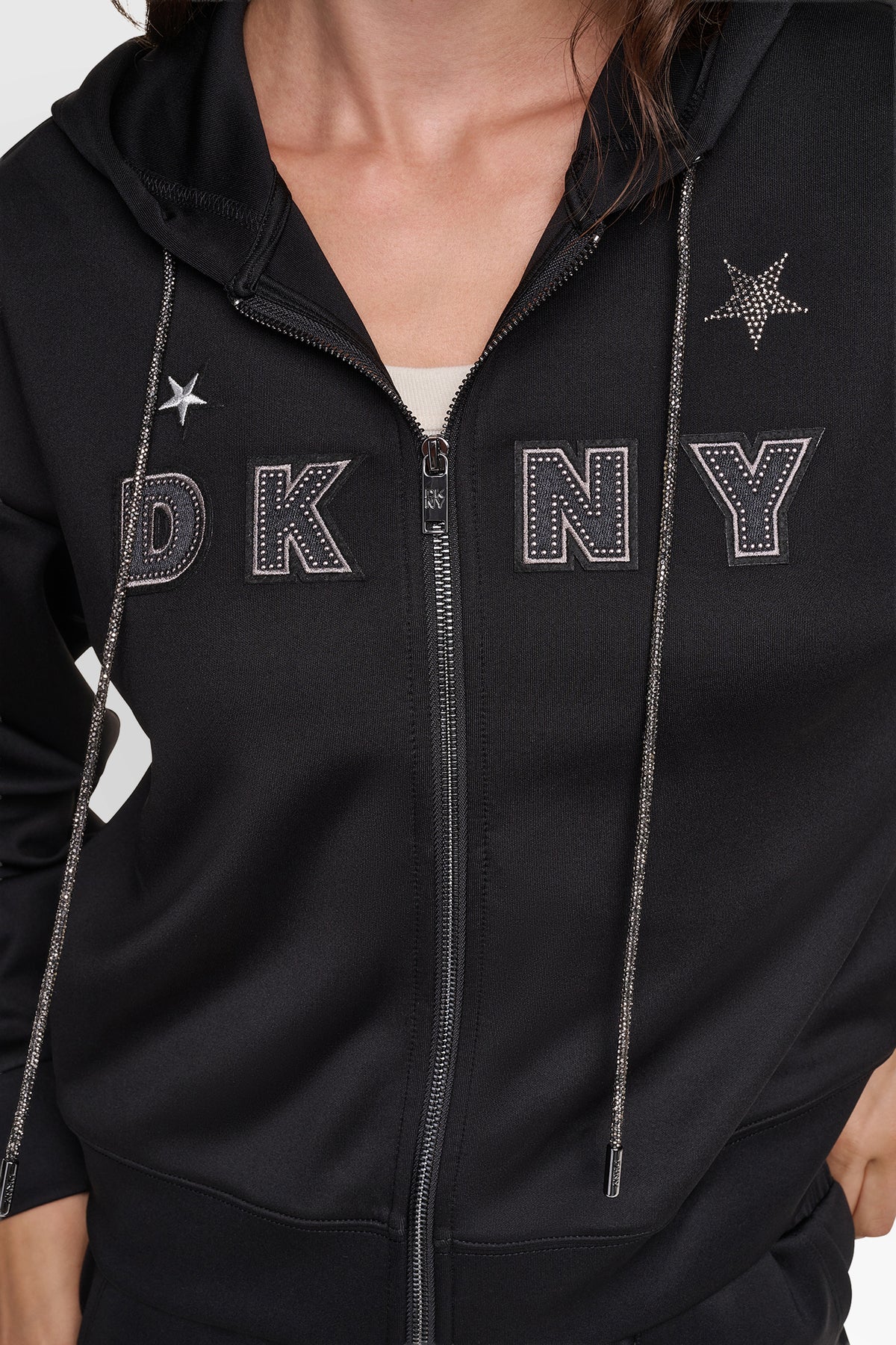 LONG SLEEVE PINS  PATCHES EMBELLISHED