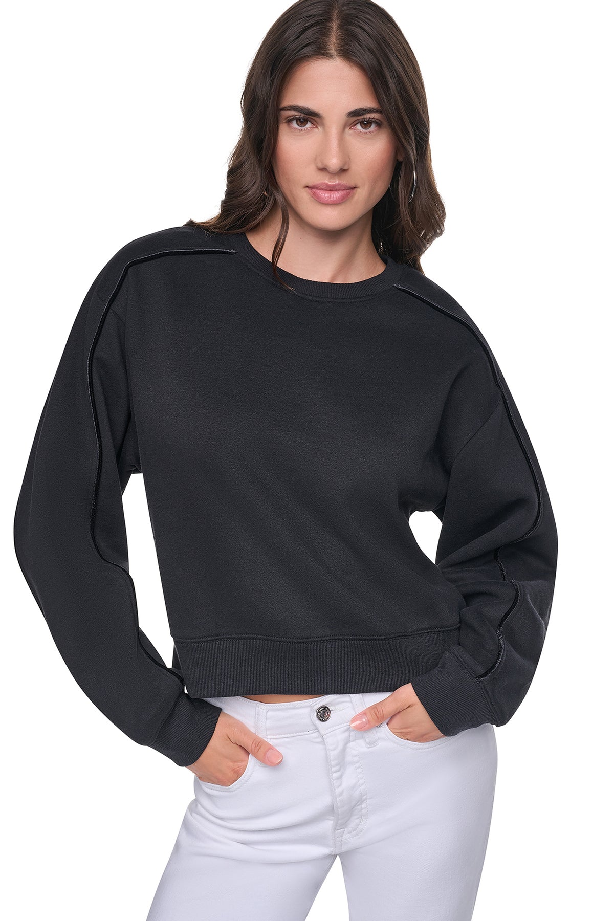 LONG SLEEVE MINI LOGO FRONT