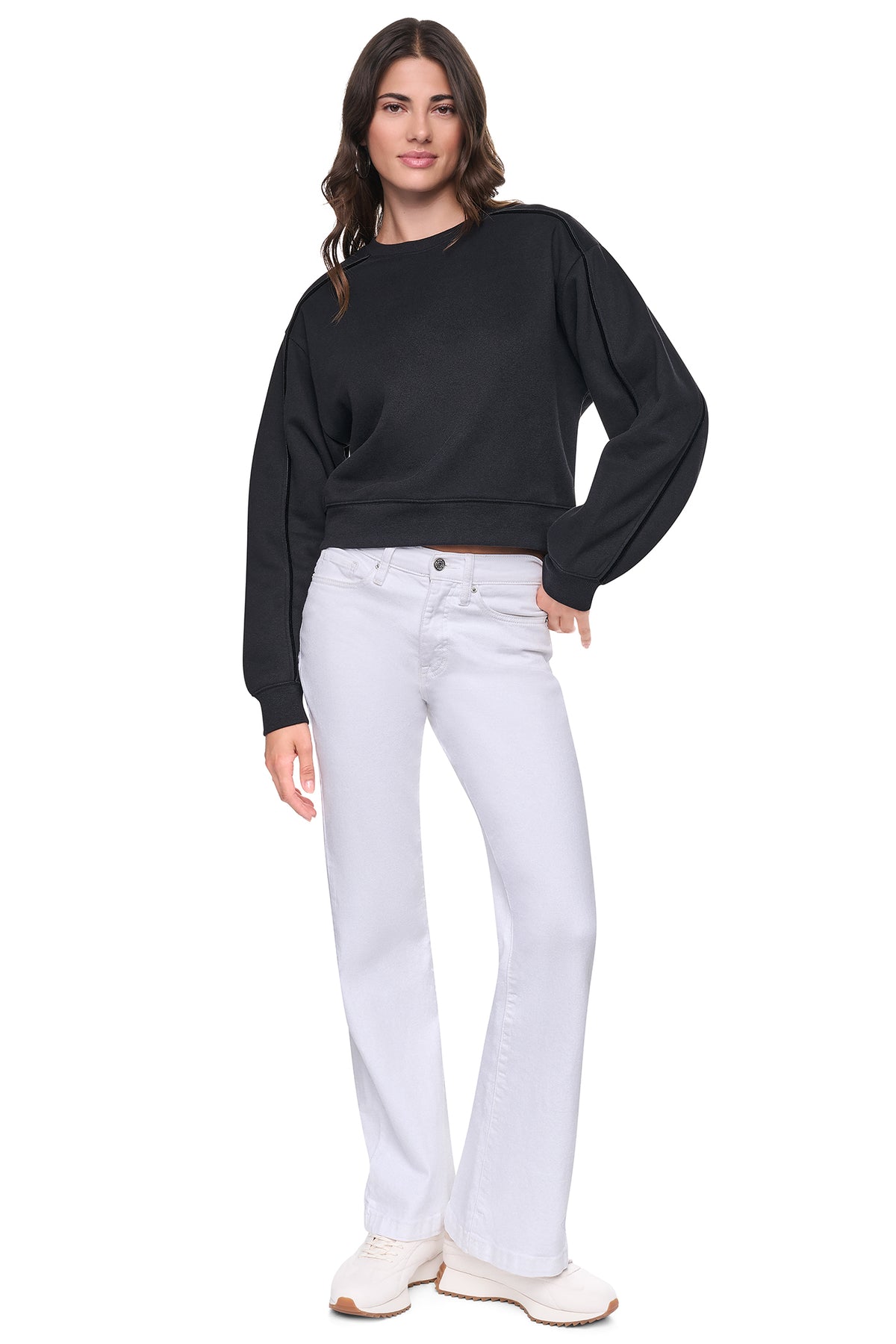 LONG SLEEVE MINI LOGO FRONT
