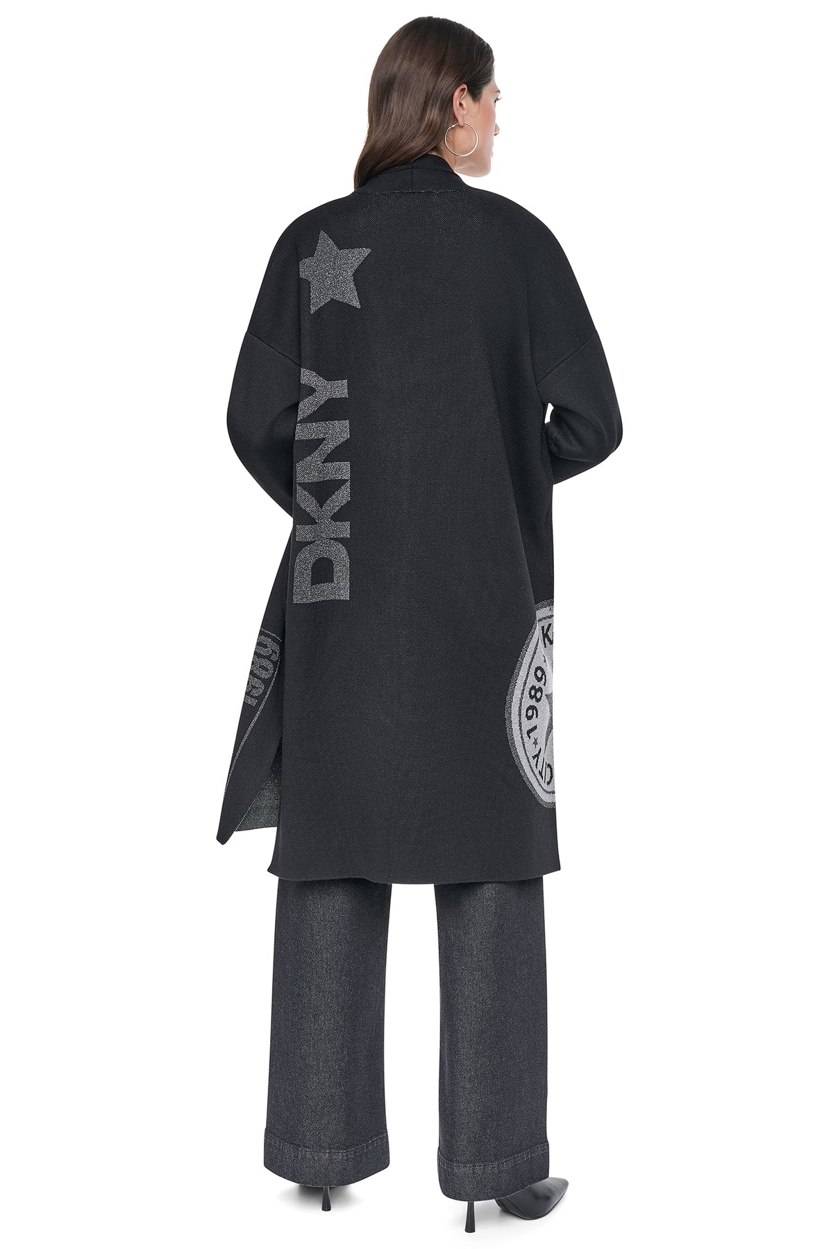 LONG SLEEVE OVERSIZED LUREX