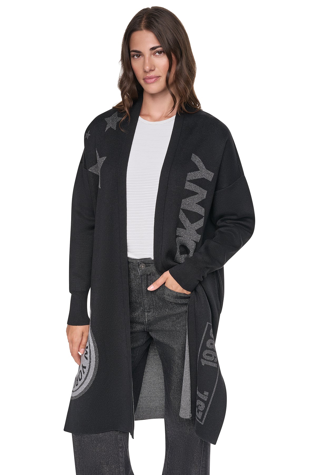 LONG SLEEVE OVERSIZED LUREX