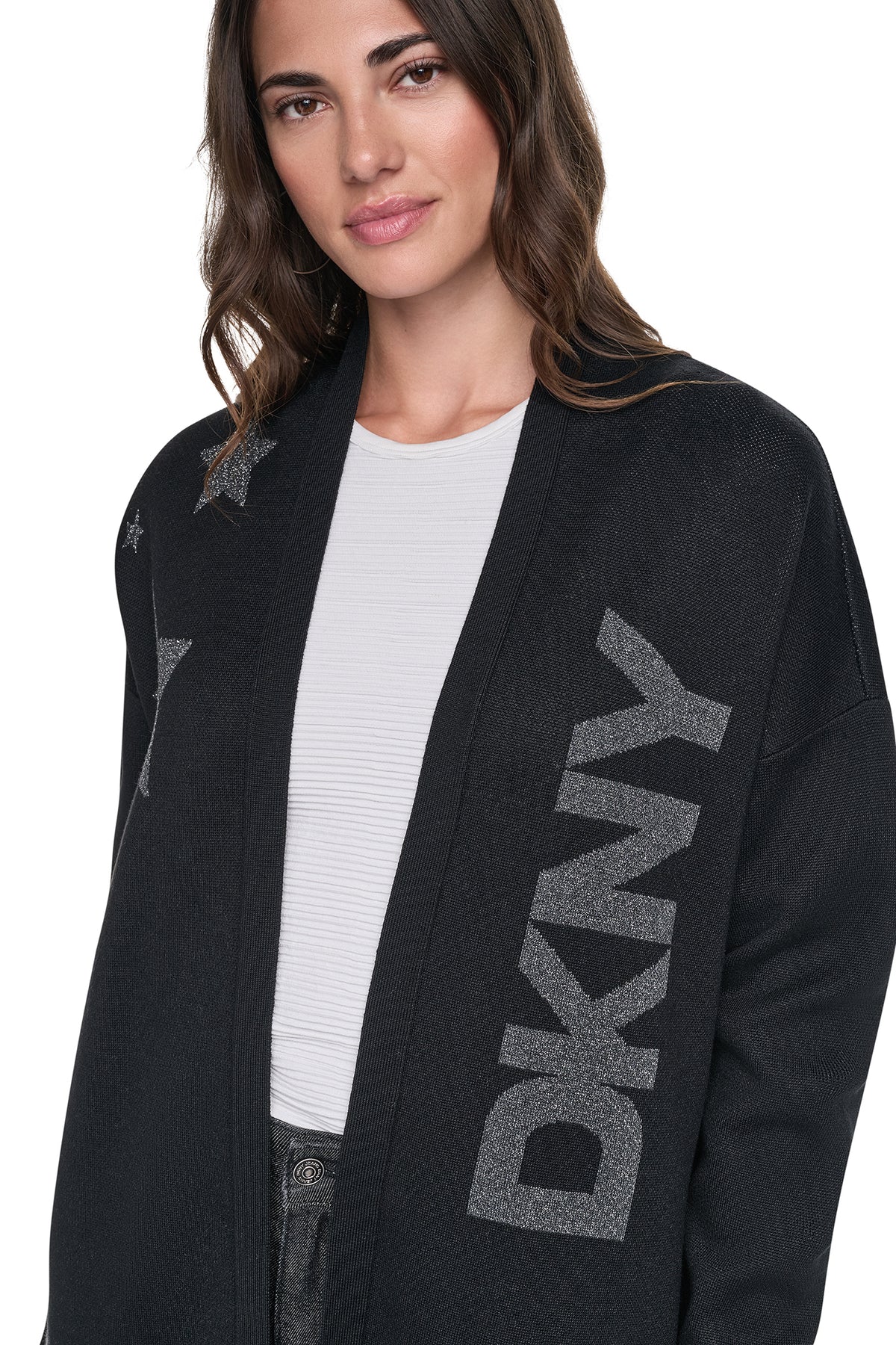 LONG SLEEVE OVERSIZED LUREX