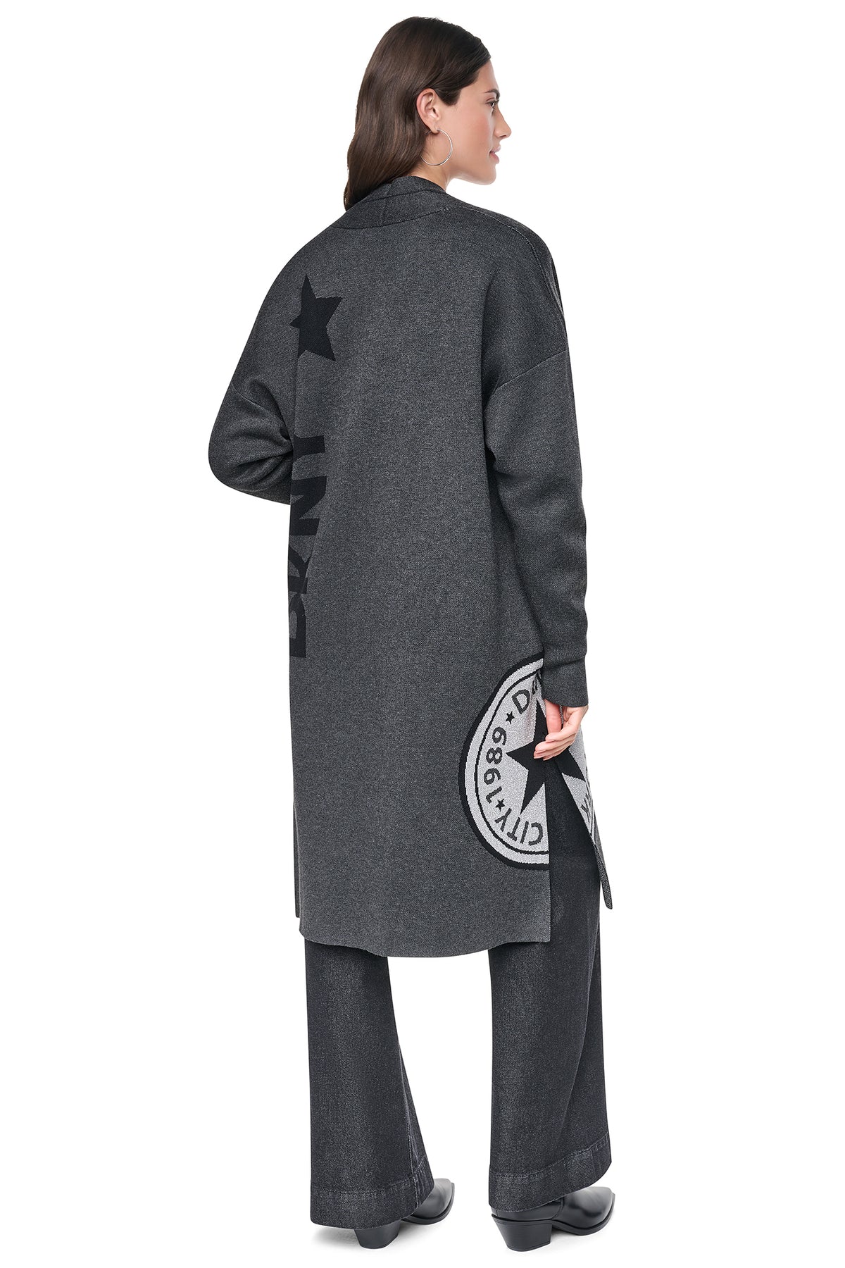 LONG SLEEVE OVERSIZED LUREX