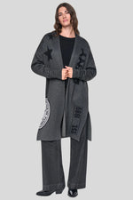 LONG SLEEVE OVERSIZED LUREX