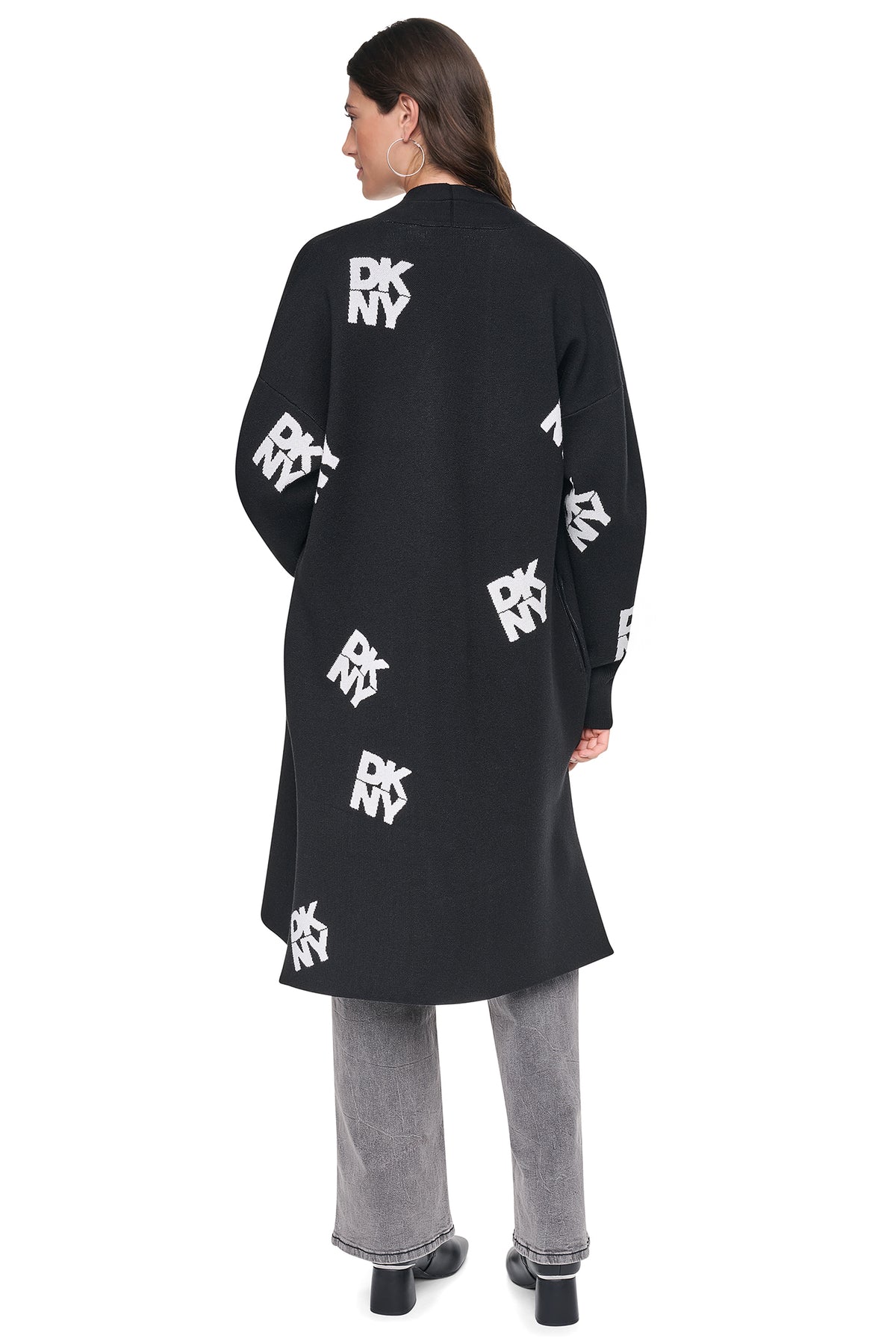 LONG SLEEVE ALL OVER STACK CARDIGAN
