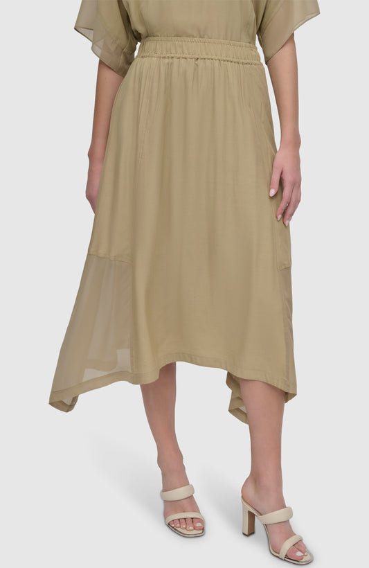 HANDKERCHIEF HEM SKIRT
