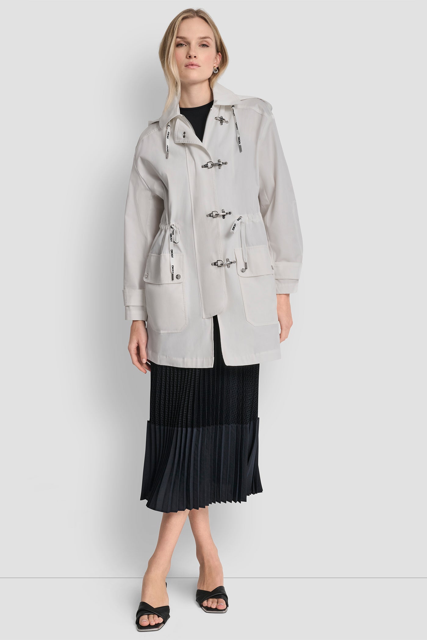 LONG SLEEVE FIRE CLASP ANORA JACKET