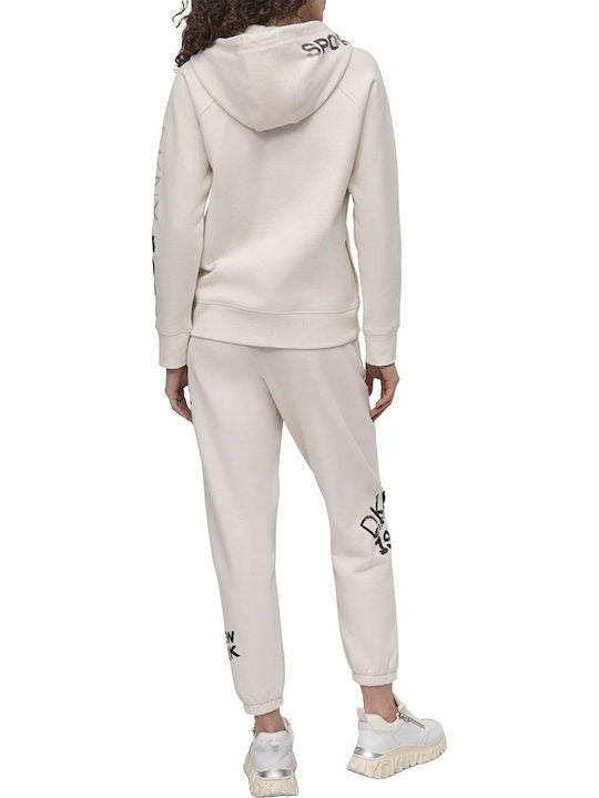 GRAFFITI LOGO ZIP HOODIE