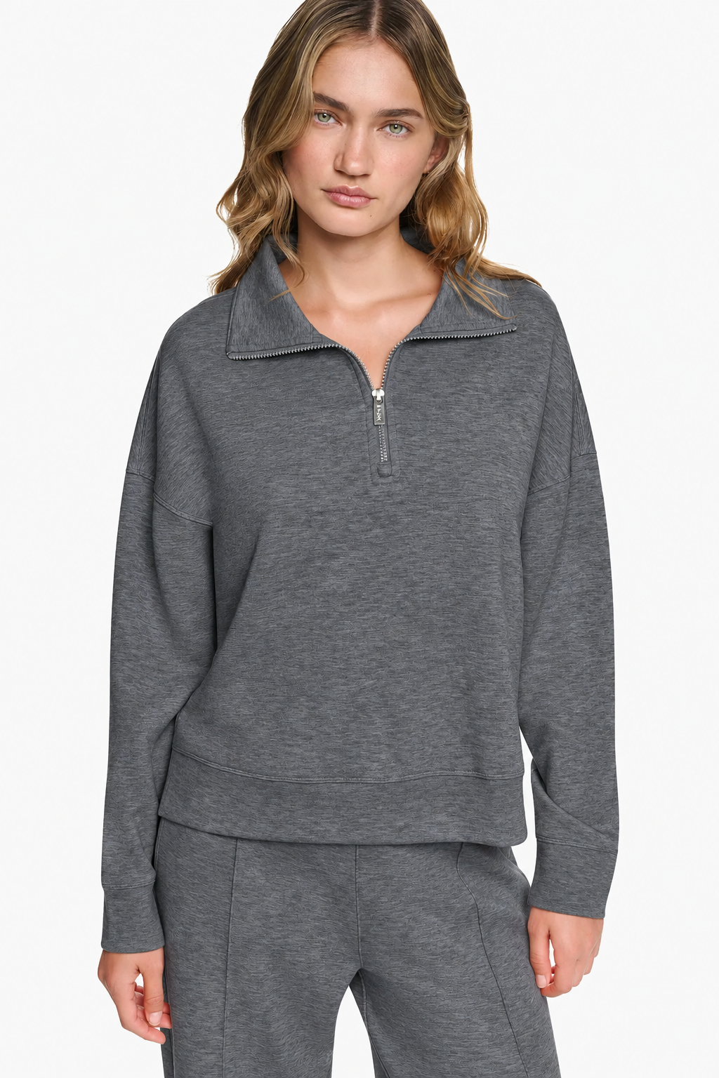 HALF ZIP SWEATER