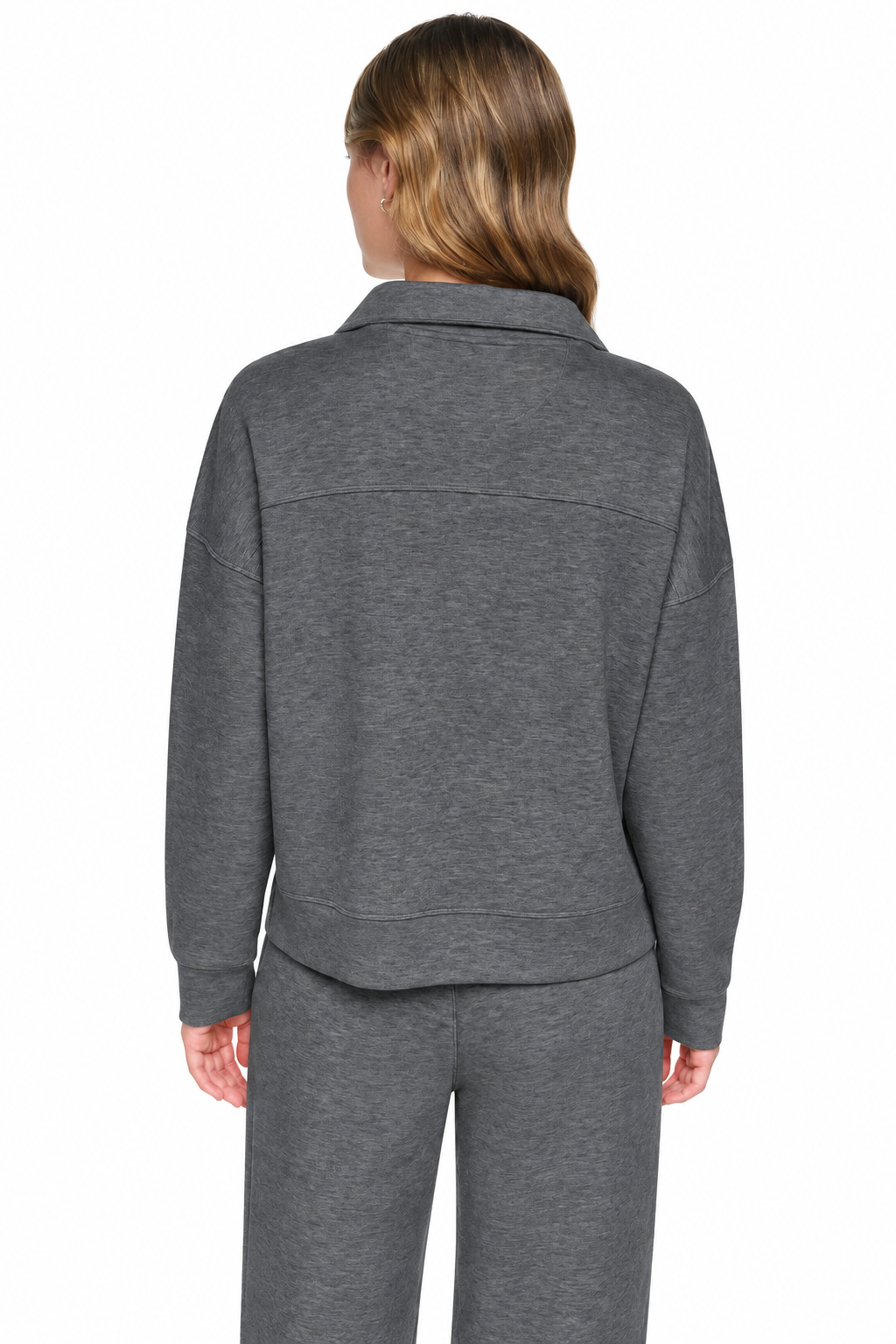 HALF ZIP SWEATER