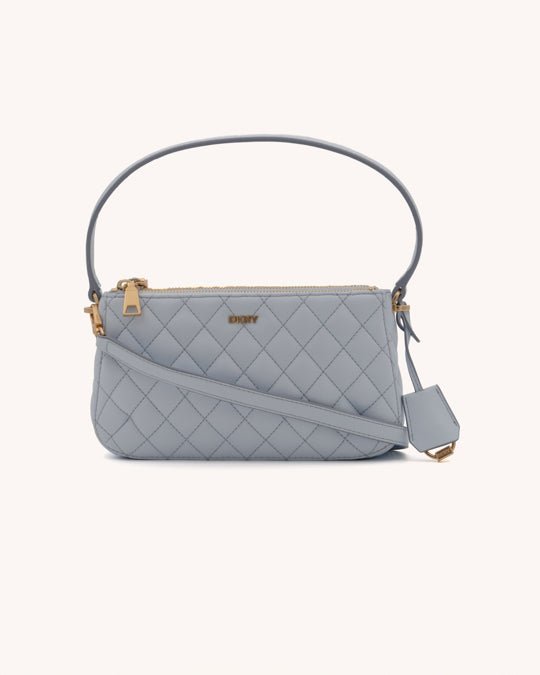 TRINA DOUBLE ZIP SMALL CROSSBODY BAG